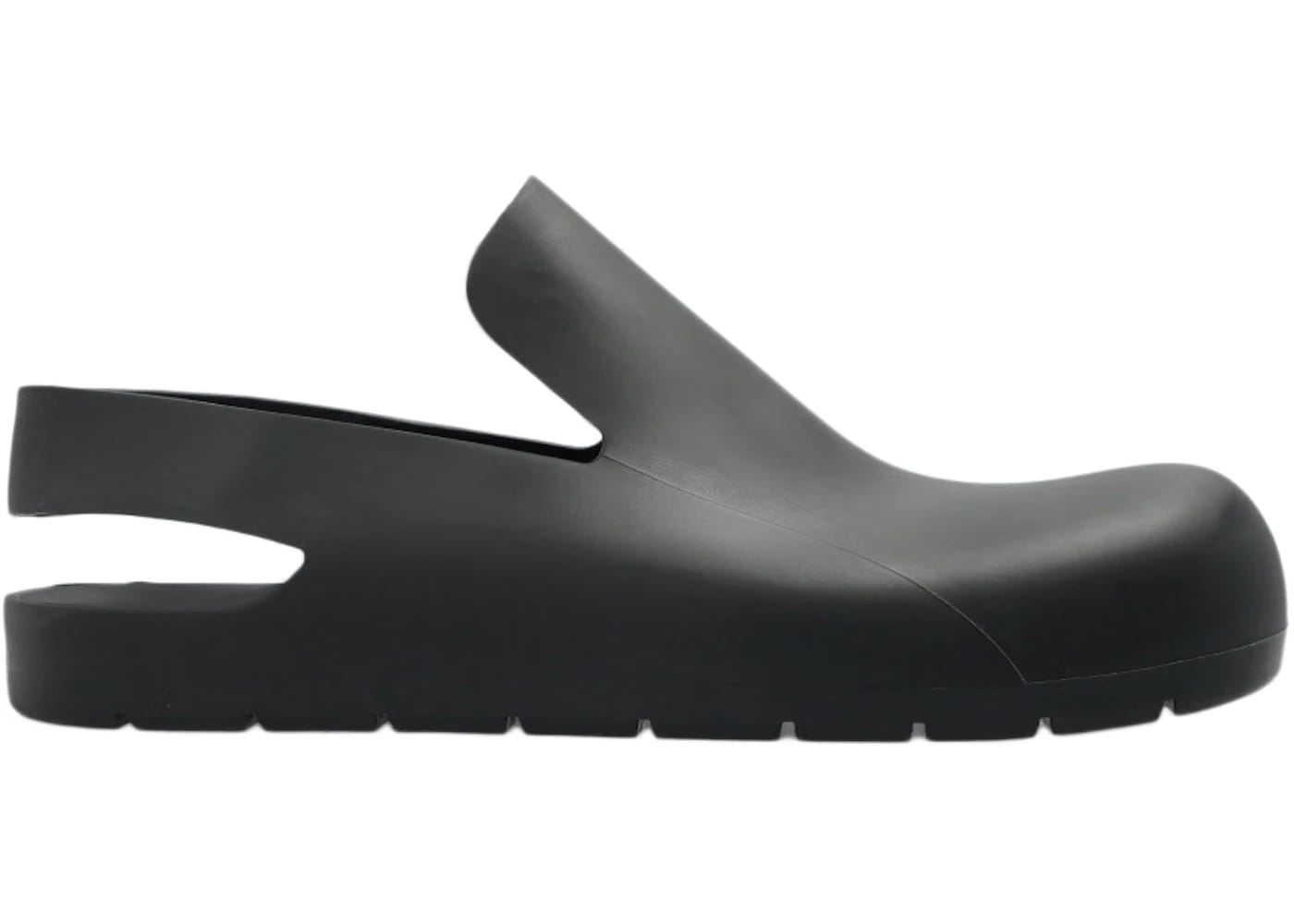 Bottega Veneta Rubber Slingback Puddle Shoe Black (Women's)