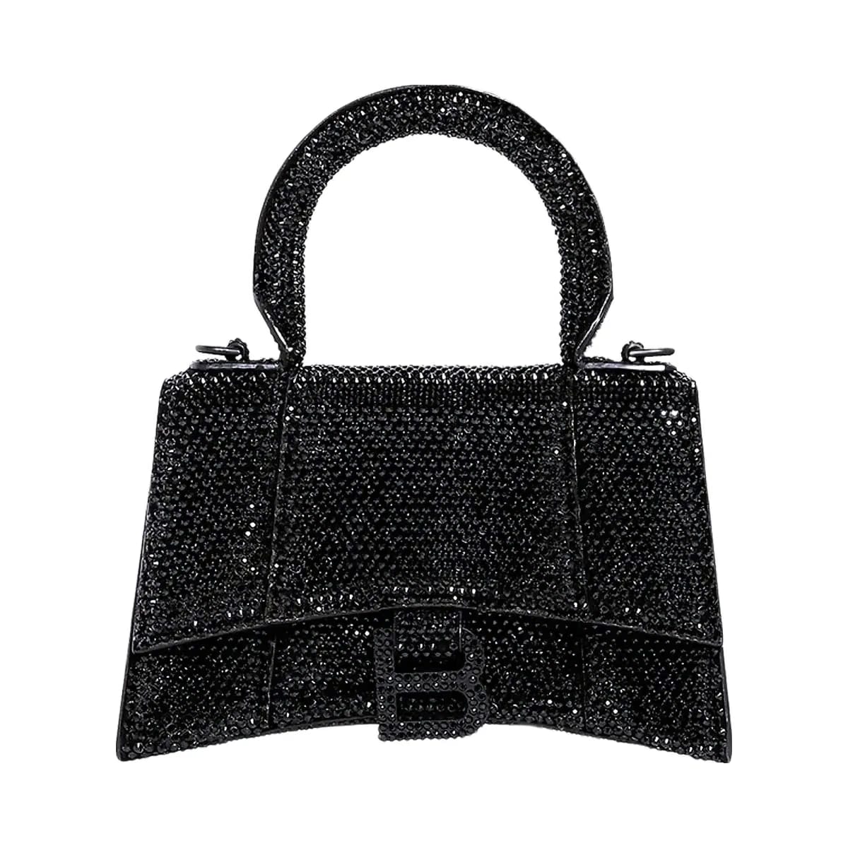 Balenciaga Hourglass XS Suede Top Handle