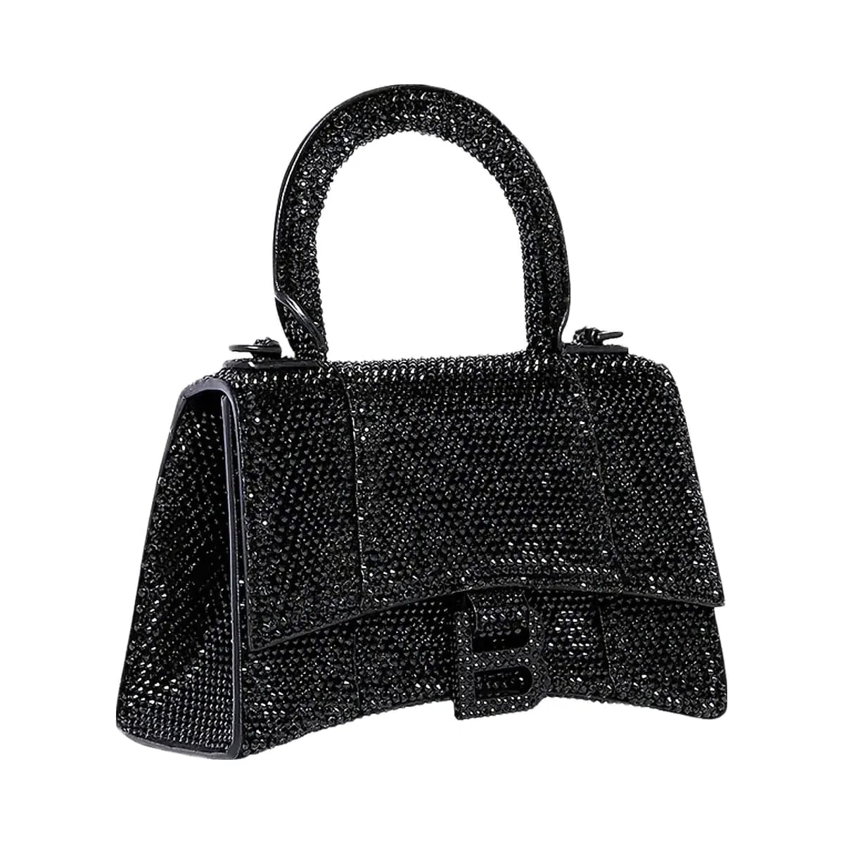 Balenciaga Hourglass XS Suede Top Handle
