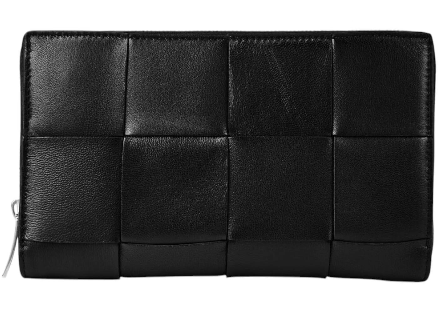 Bottega Veneta Wallet Cassette Zip Black