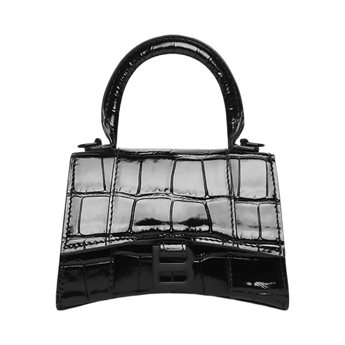 Balenciaga Hourglass Mini Croc Chain