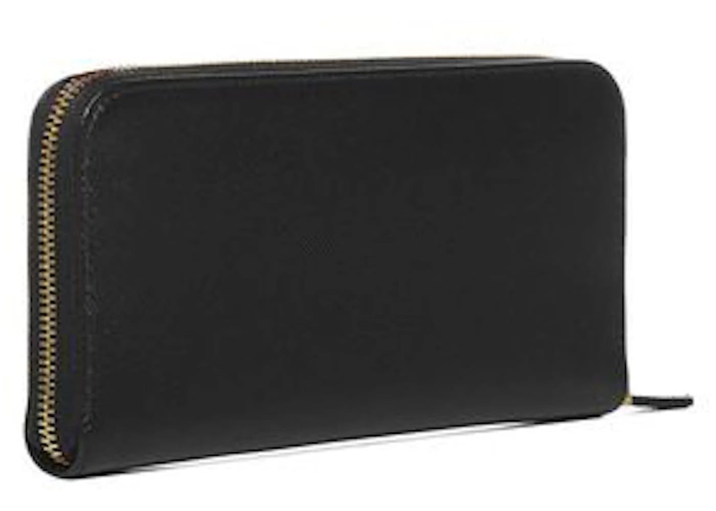 Prada Zip Around Wallet Large Black