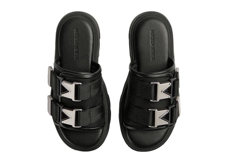Bottega Veneta Flash Sandals Black