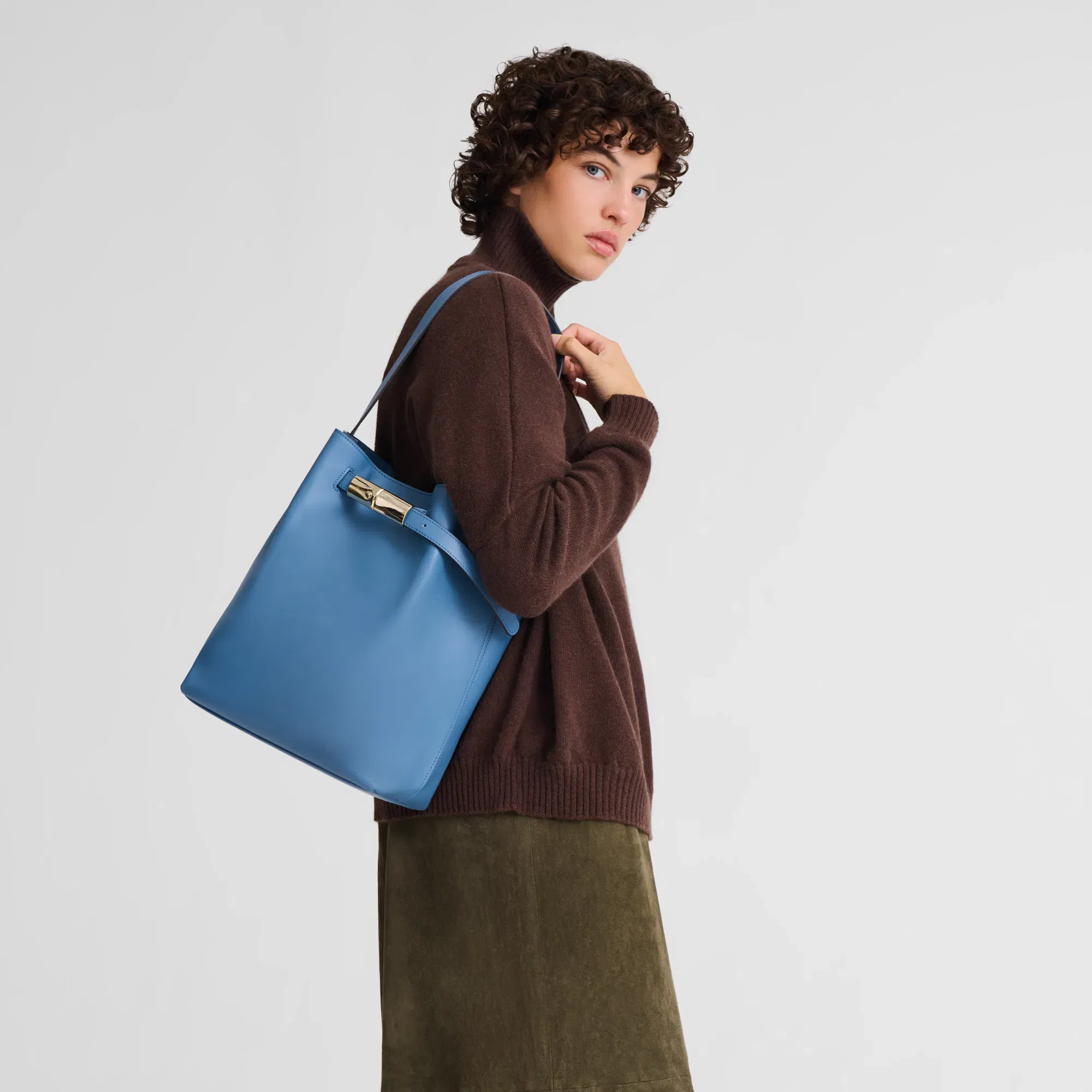 Longchamp Le Smart Shoulder Slate