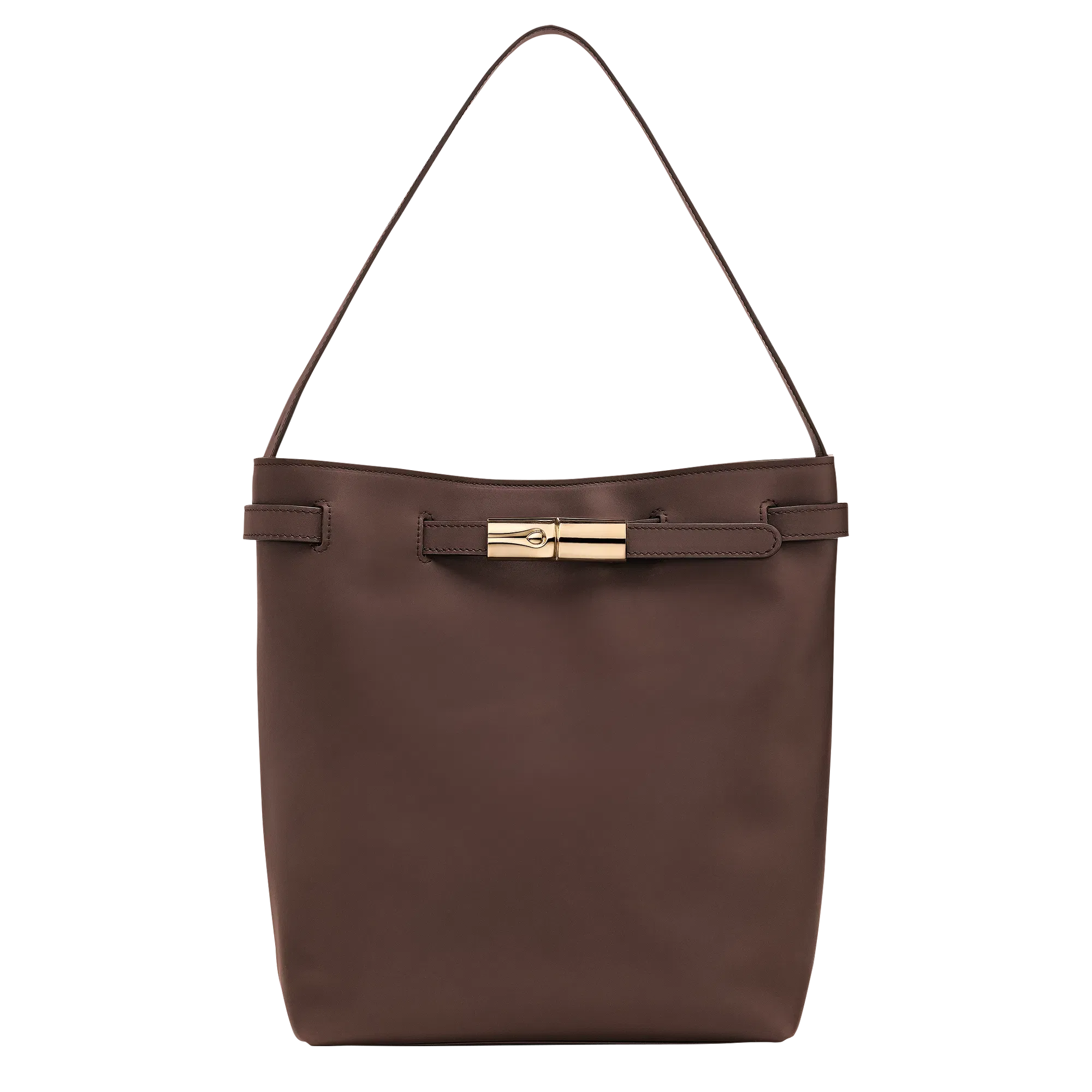 Longchamp Le Smart Shoulder Mocha