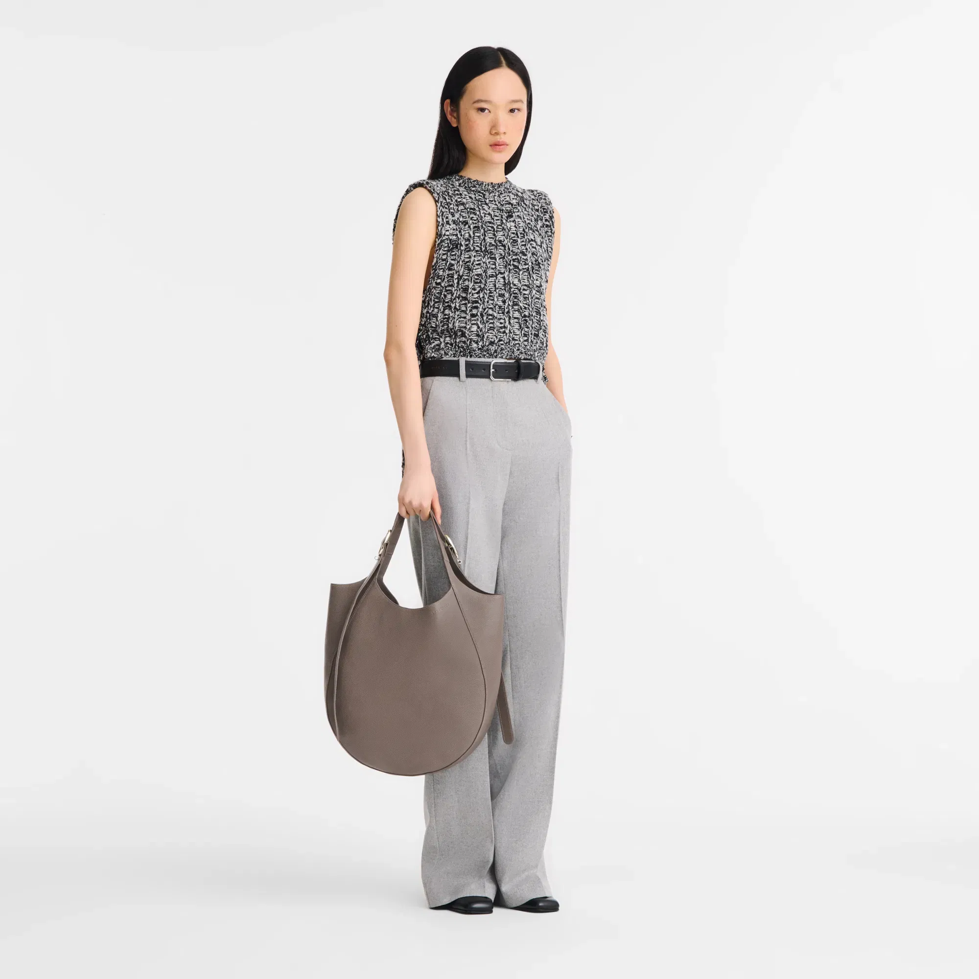 Longchamp Le Foulonne XL Tote Taupe