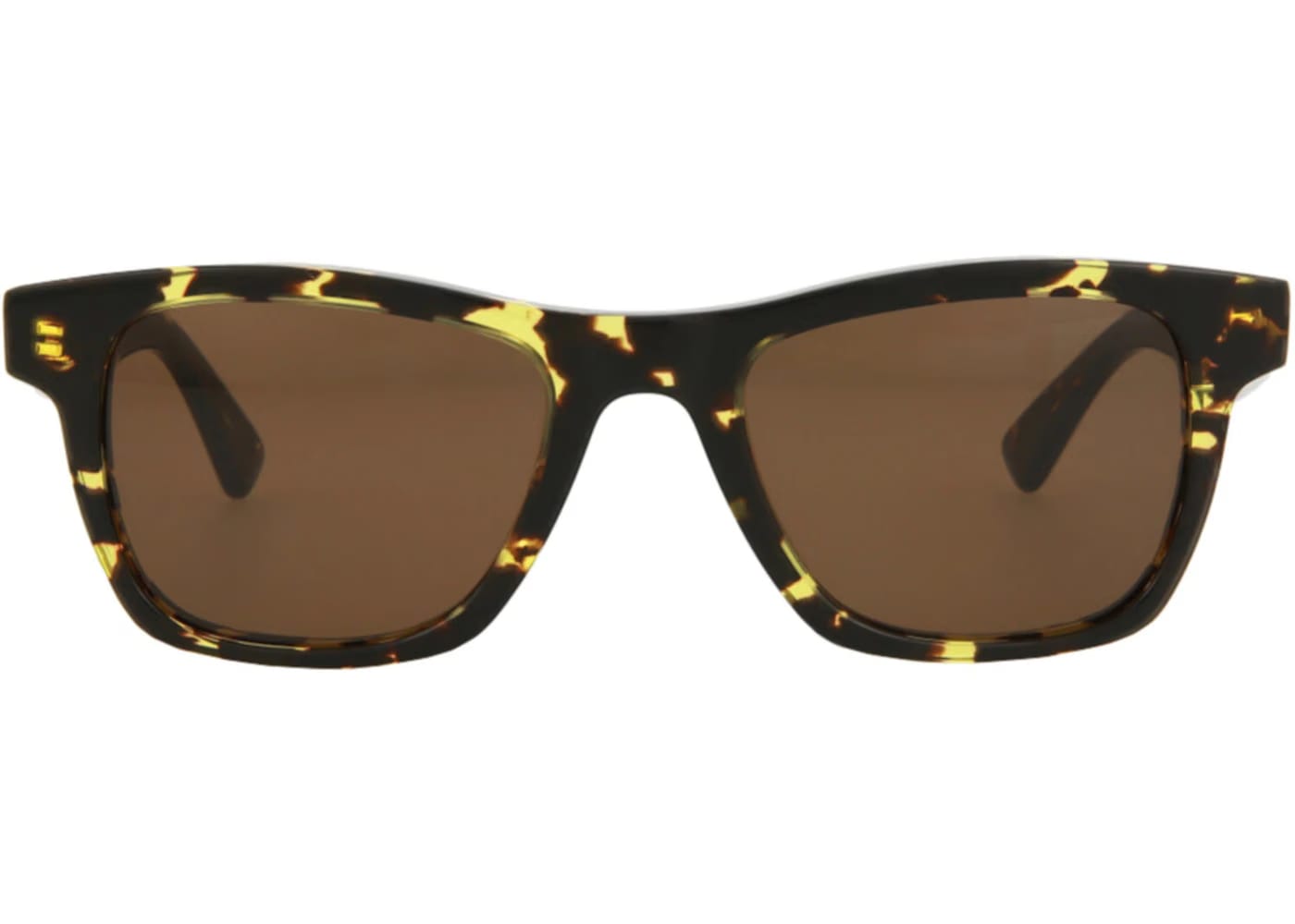 Bottega Veneta Rectangle Sunglasses Havana/Havana Brown (BV1120S-30011464-002-20355)