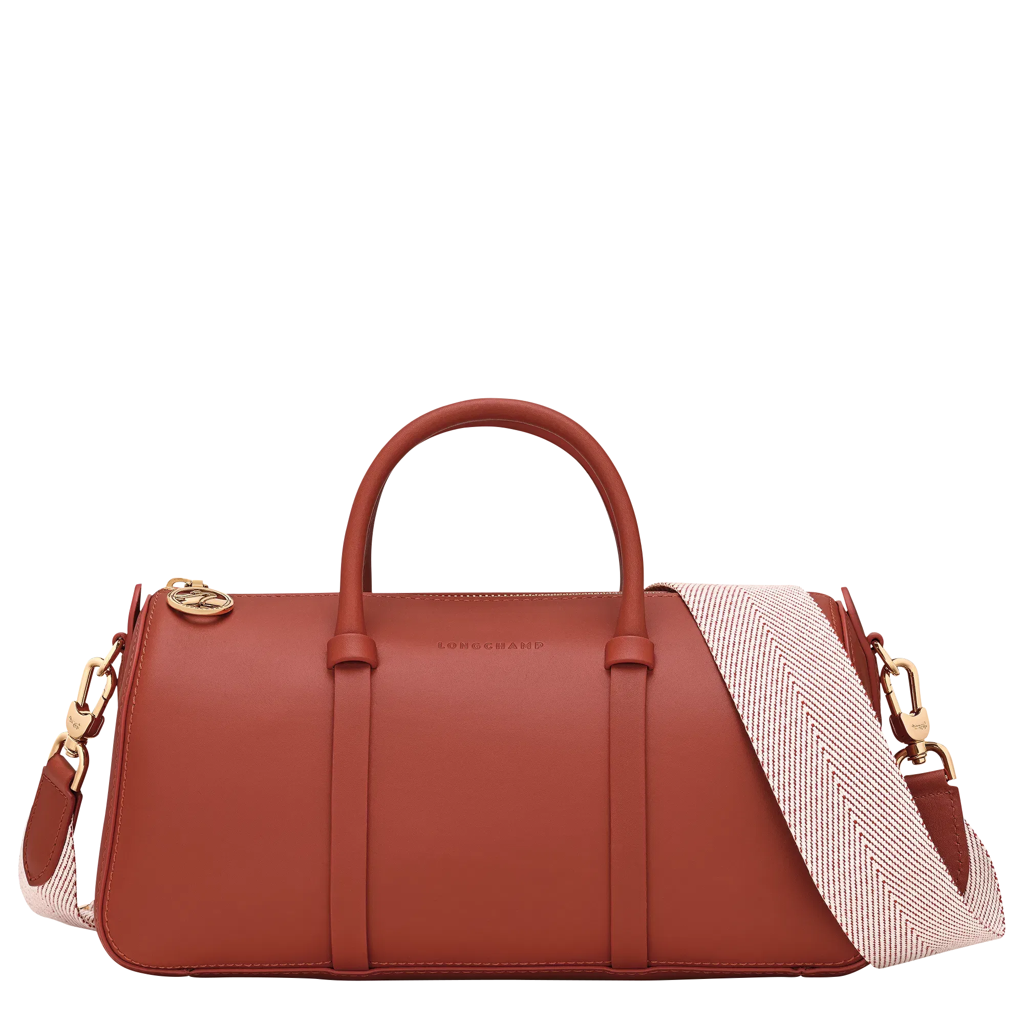 Longchamp Daylong M Terracotta