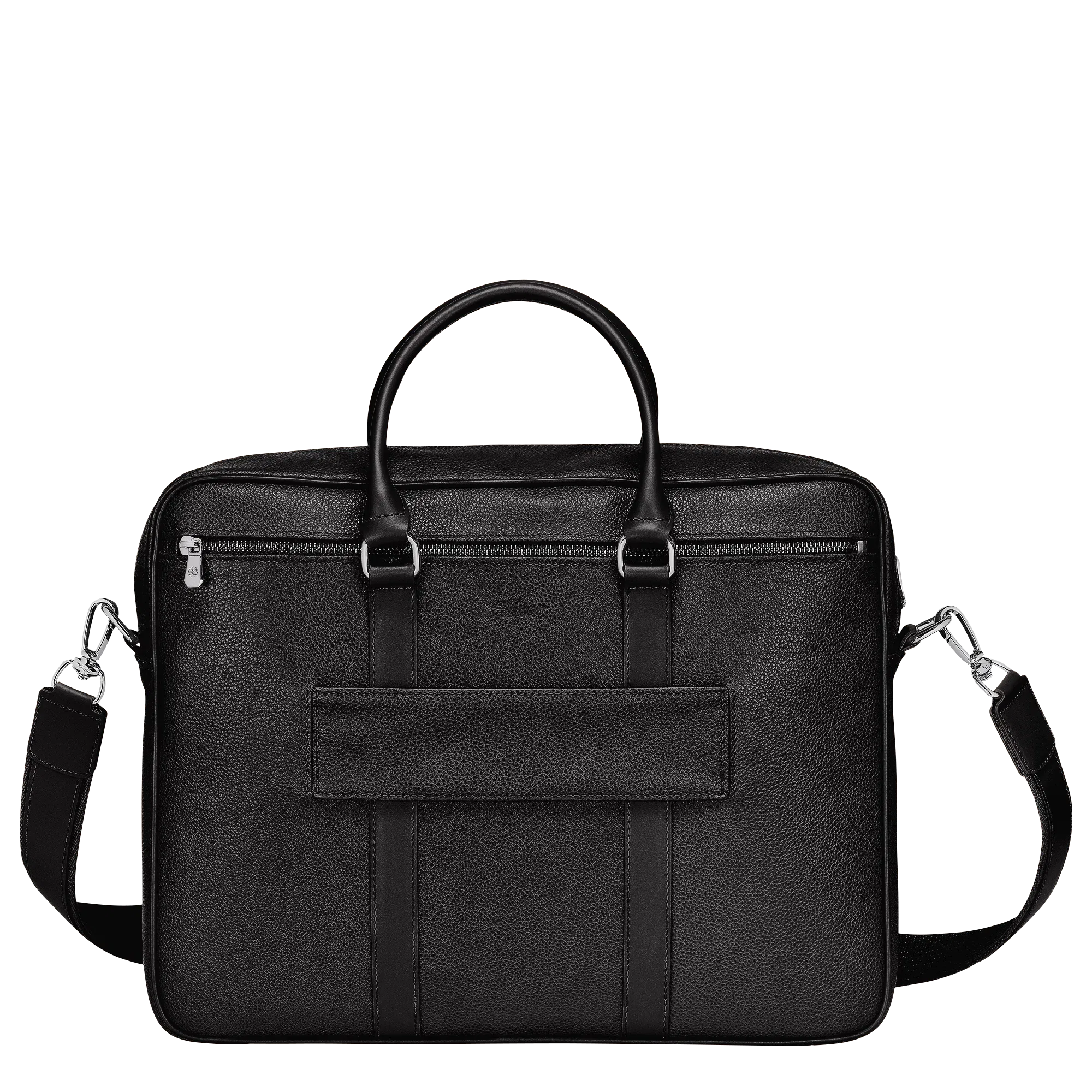 Longchamp Le Foulonne M Briefcase Black