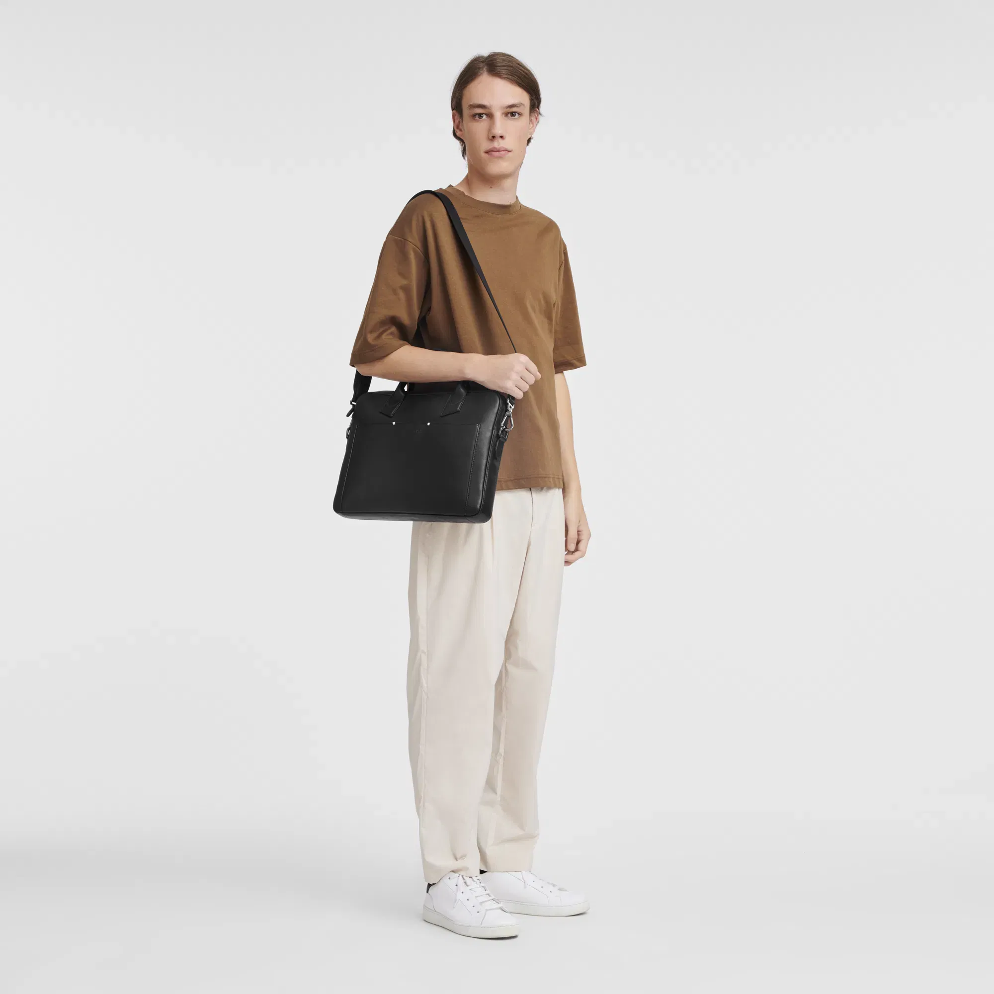 Longchamp Sur Seine Briefcase Black