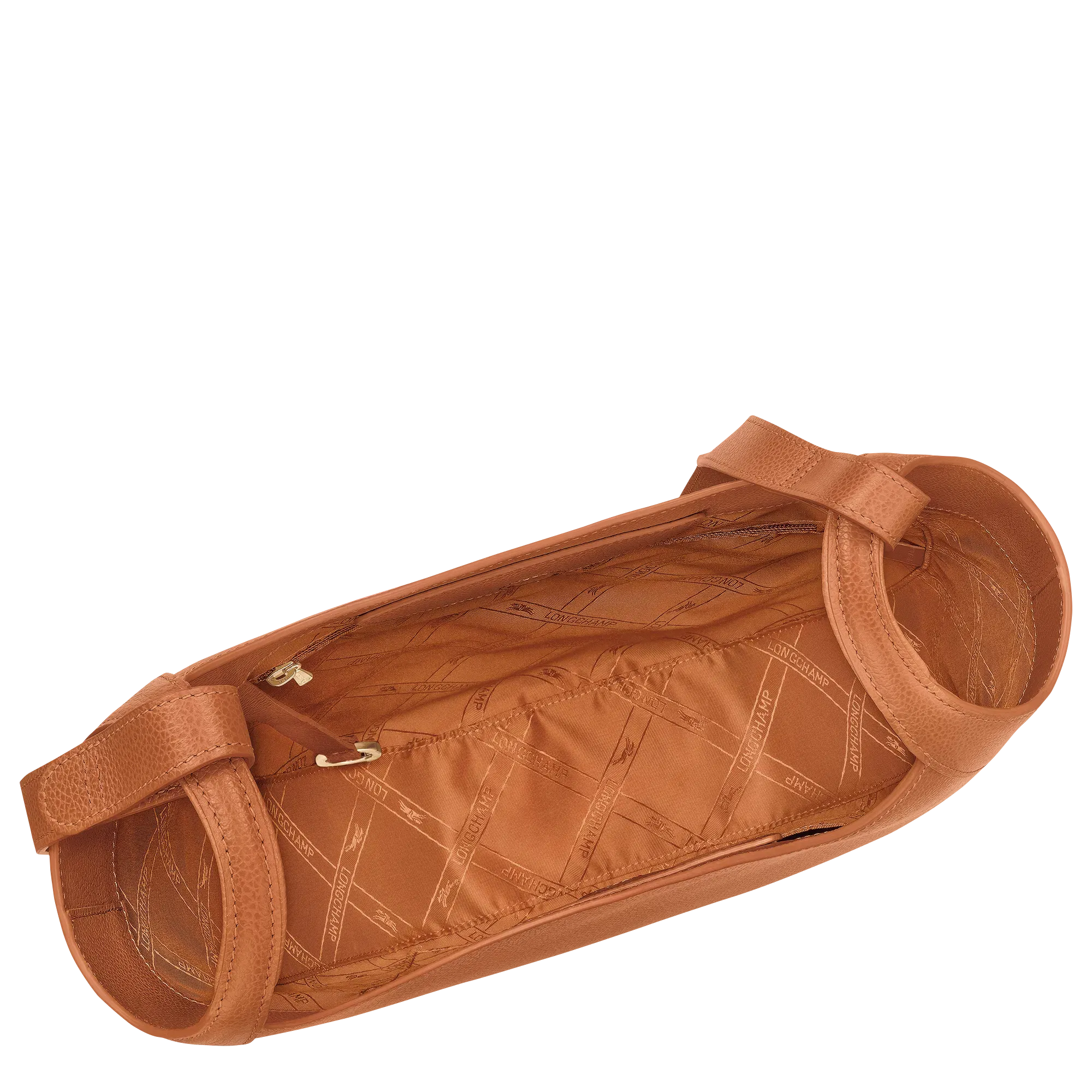 Longchamp Le Foulonne L Hobo Amber