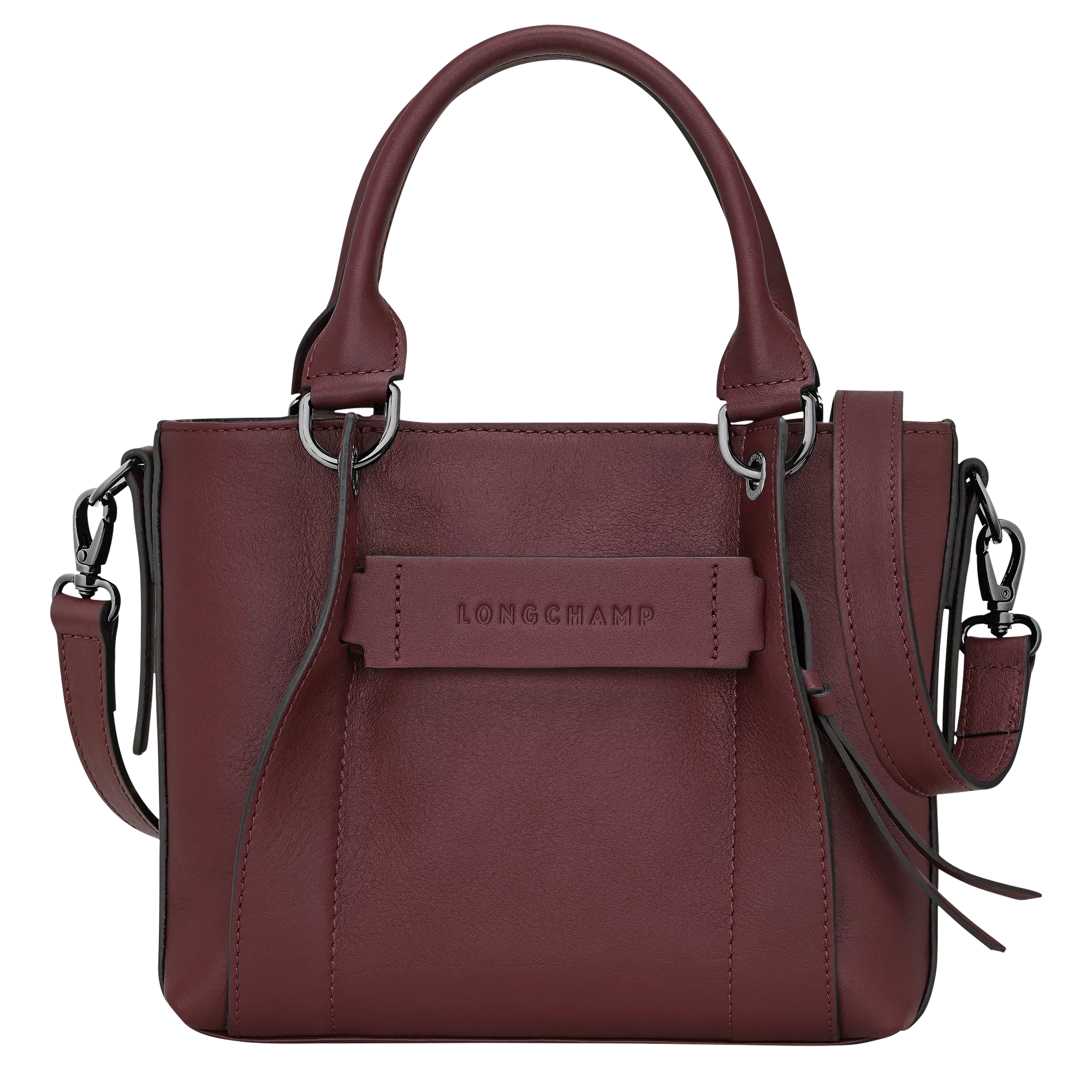 Longchamp 3D S Burgundy
