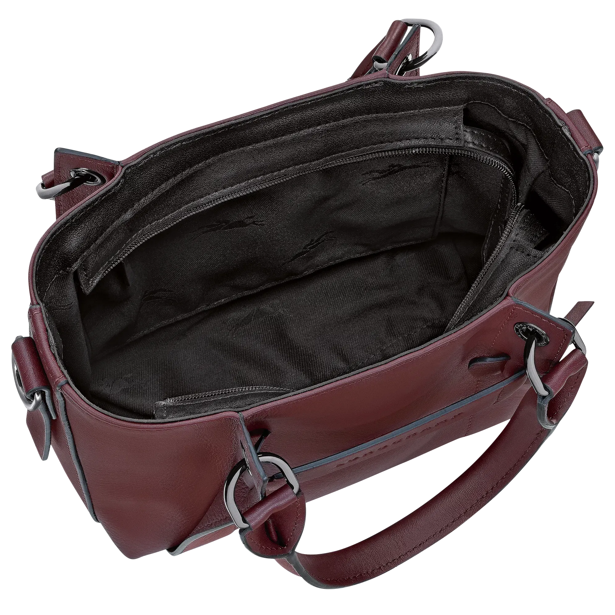 Longchamp 3D S Burgundy