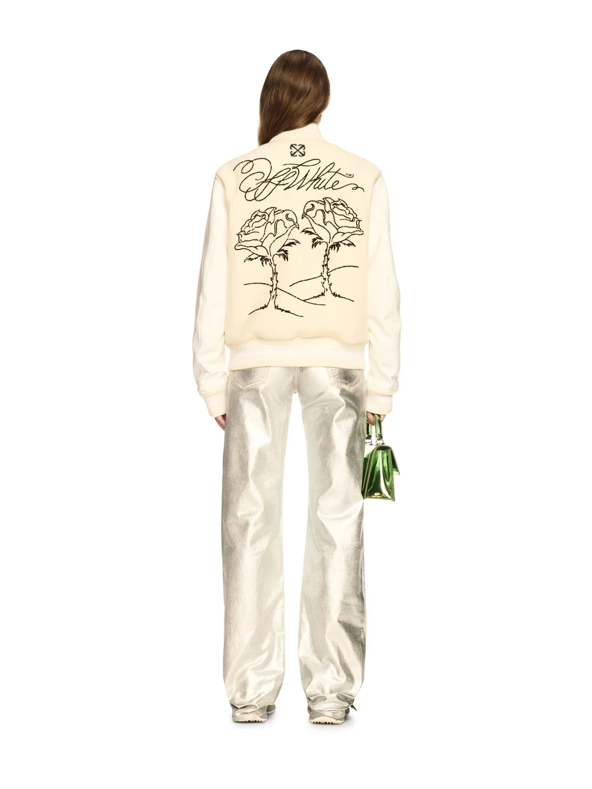 Off White Wo Rose Valley Varsity
