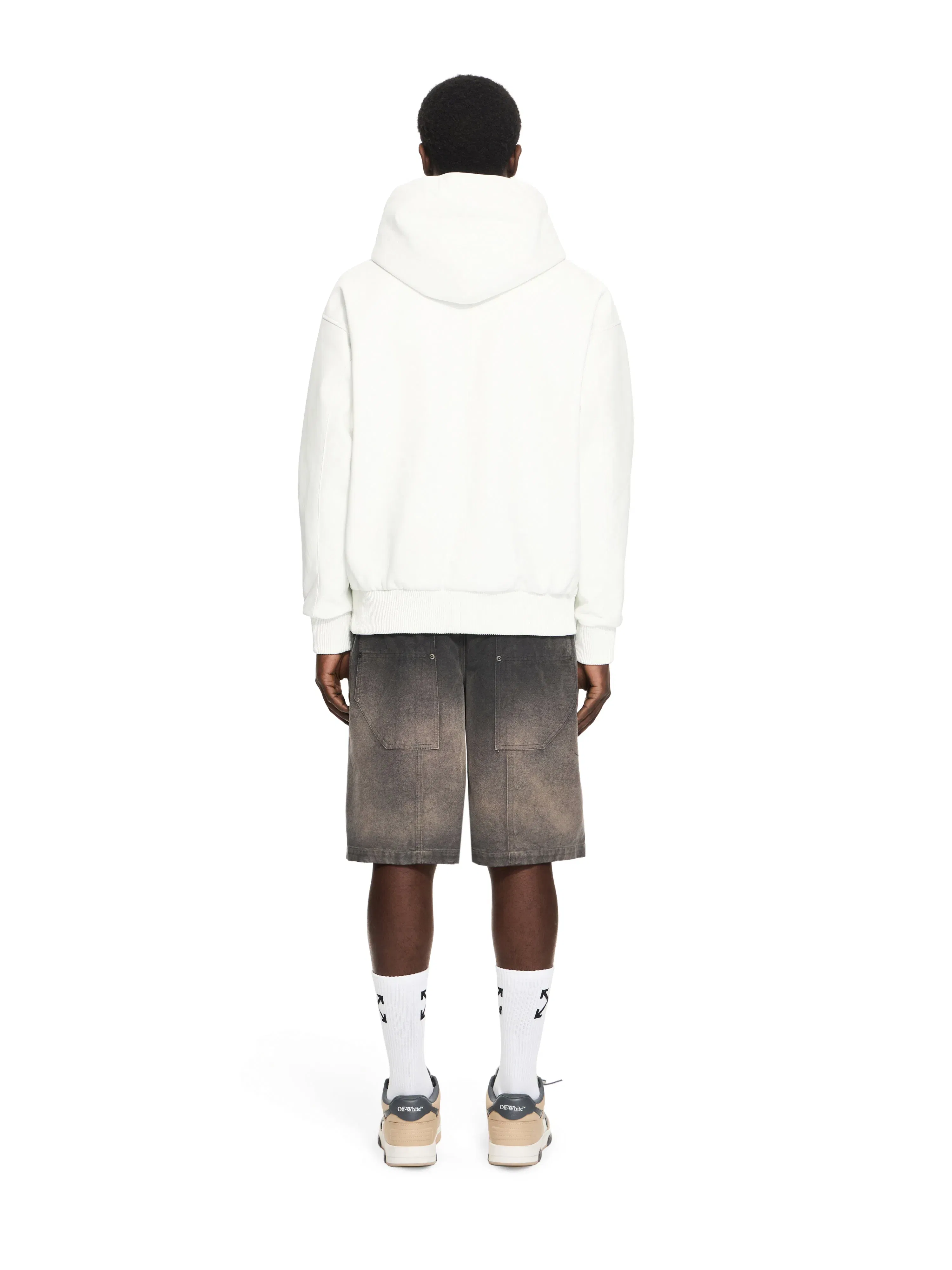Off White Royal Team Zip Hoodie