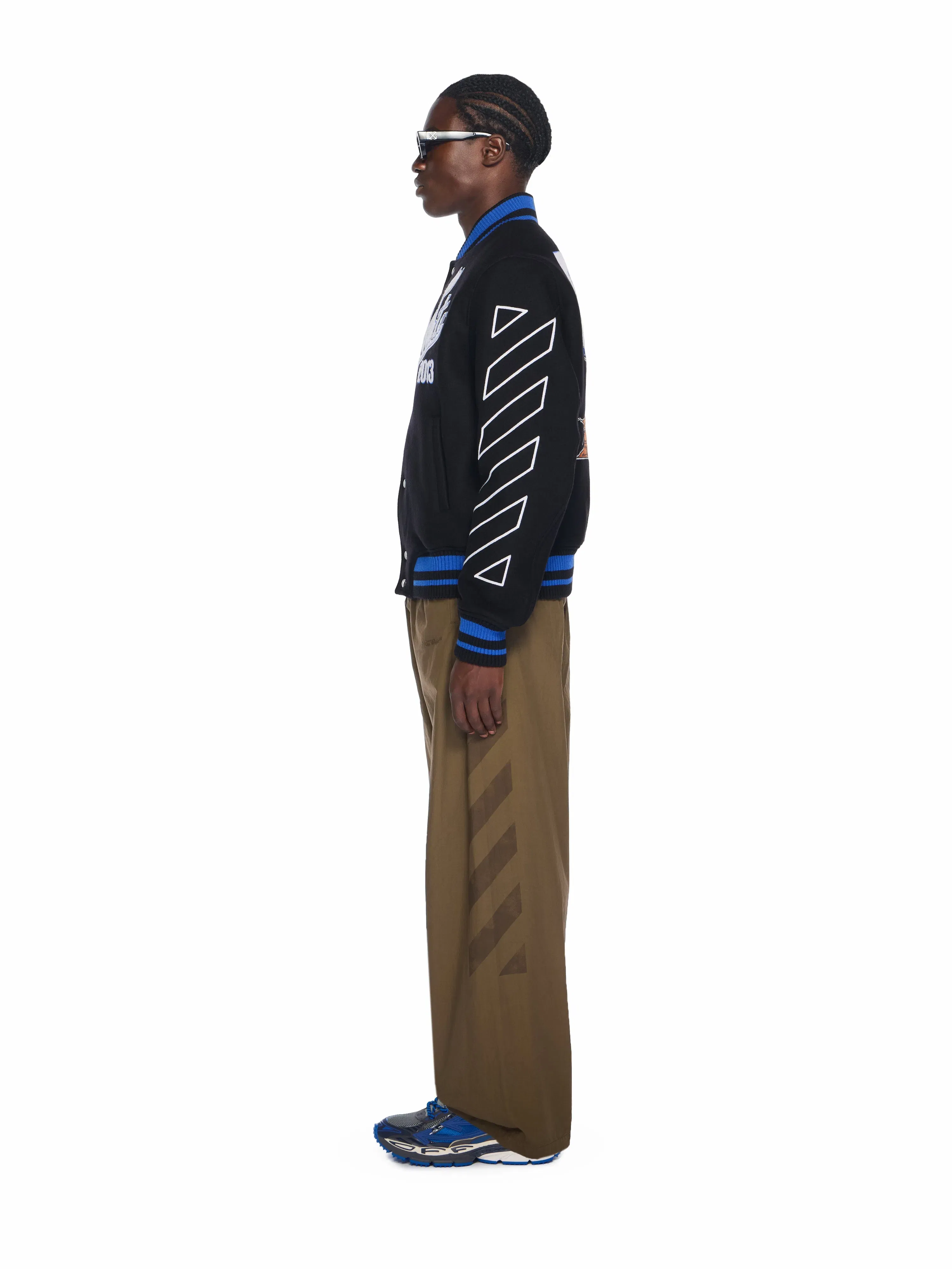 Off White Street Wiz Wool Varsity