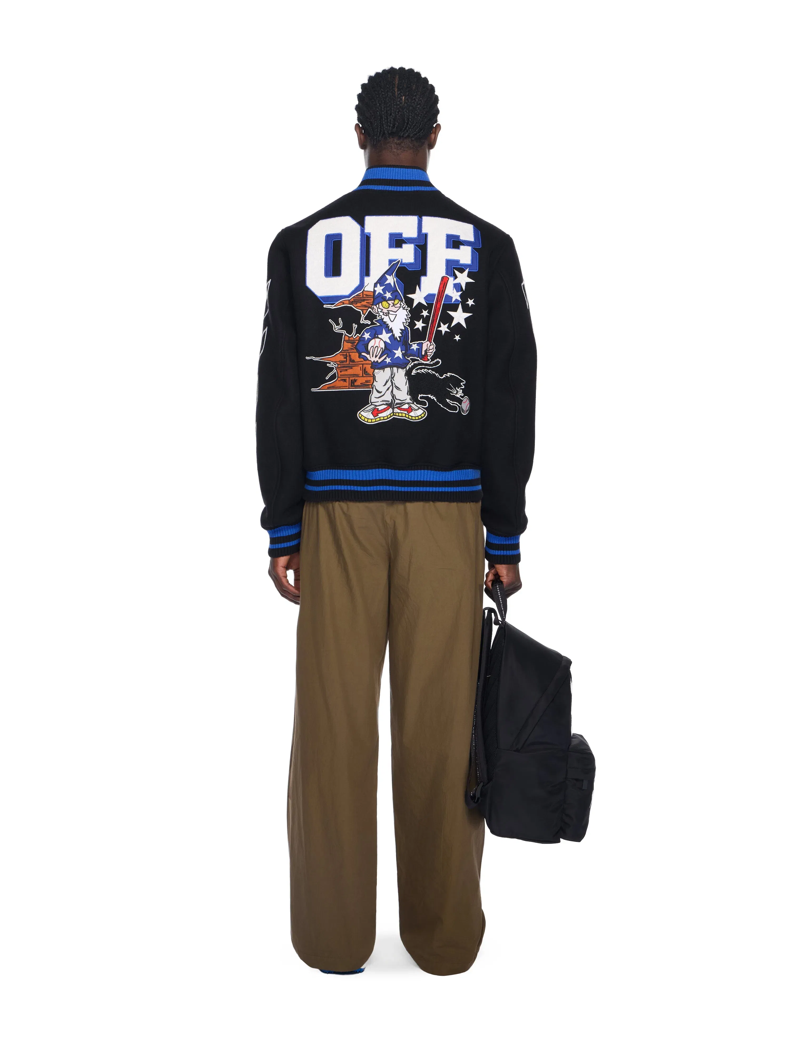 Off White Street Wiz Wool Varsity