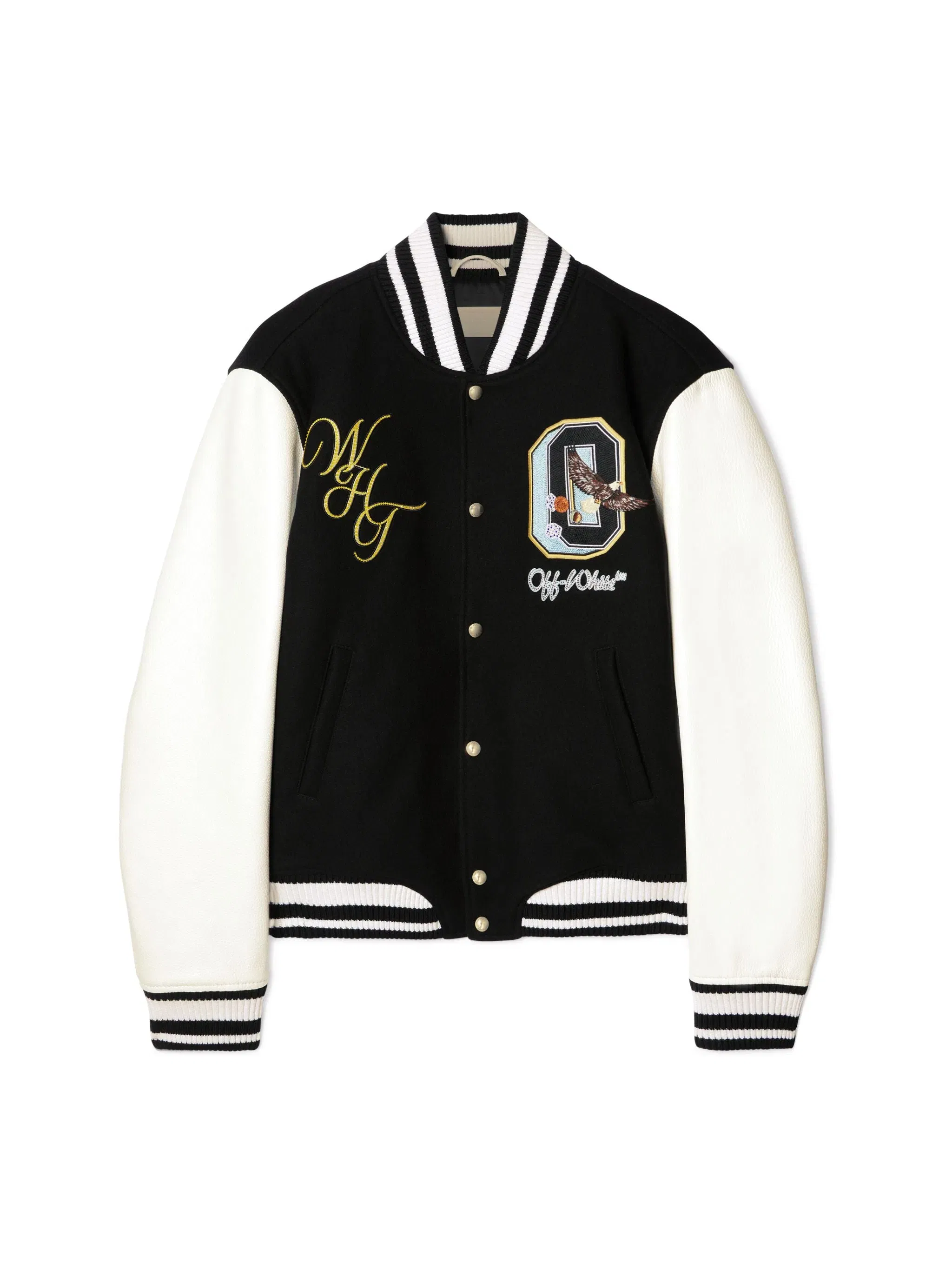 Off White Cryst Fresco Oval Lea Wool Va