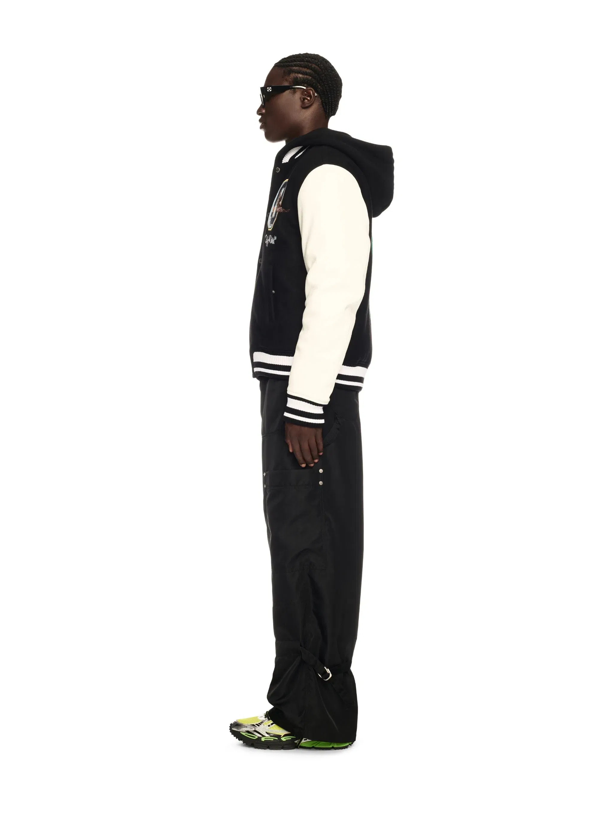 Off White Cryst Fresco Oval Lea Wool Va