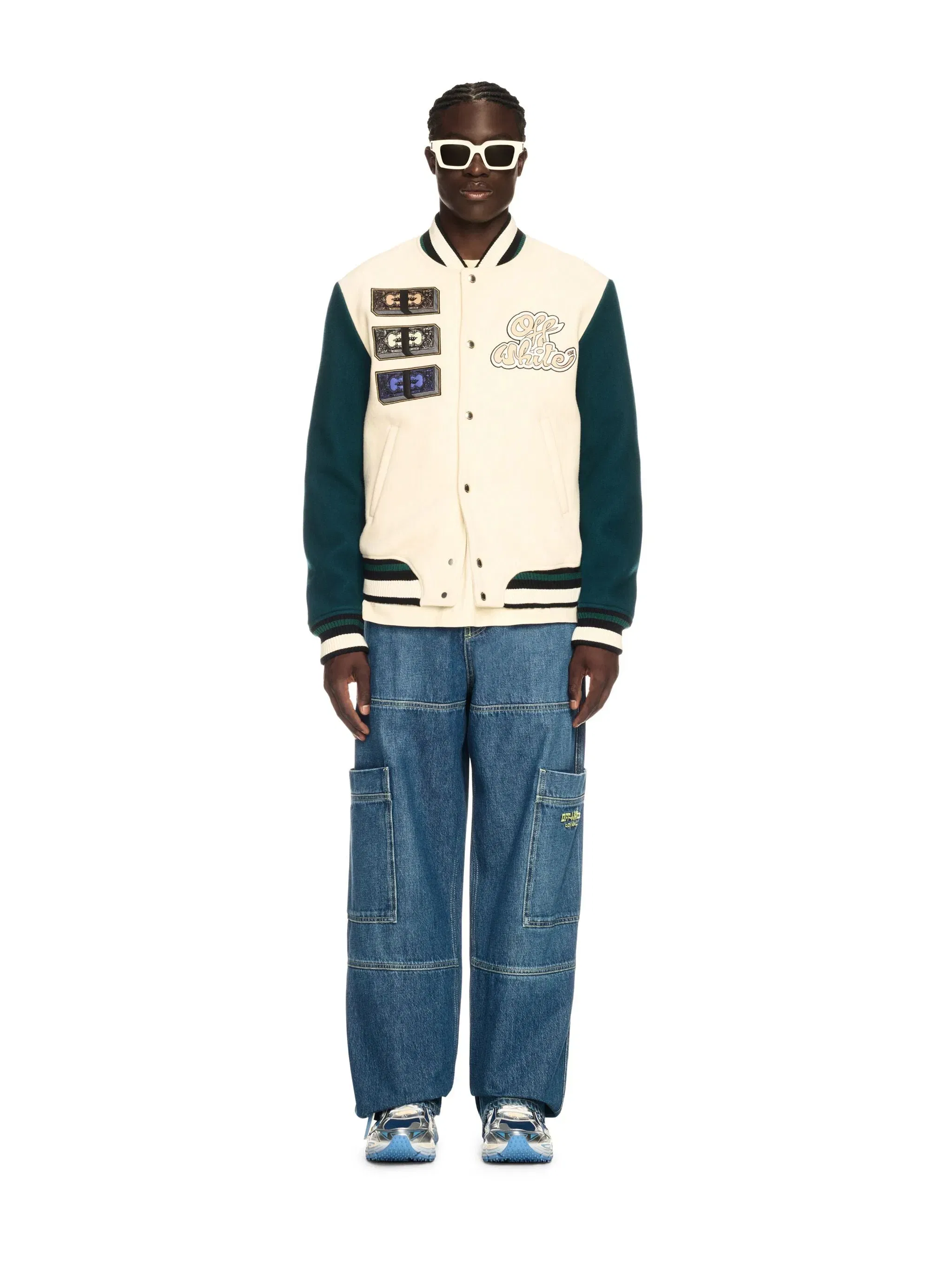 Off White Cash Wool Reg Varsity