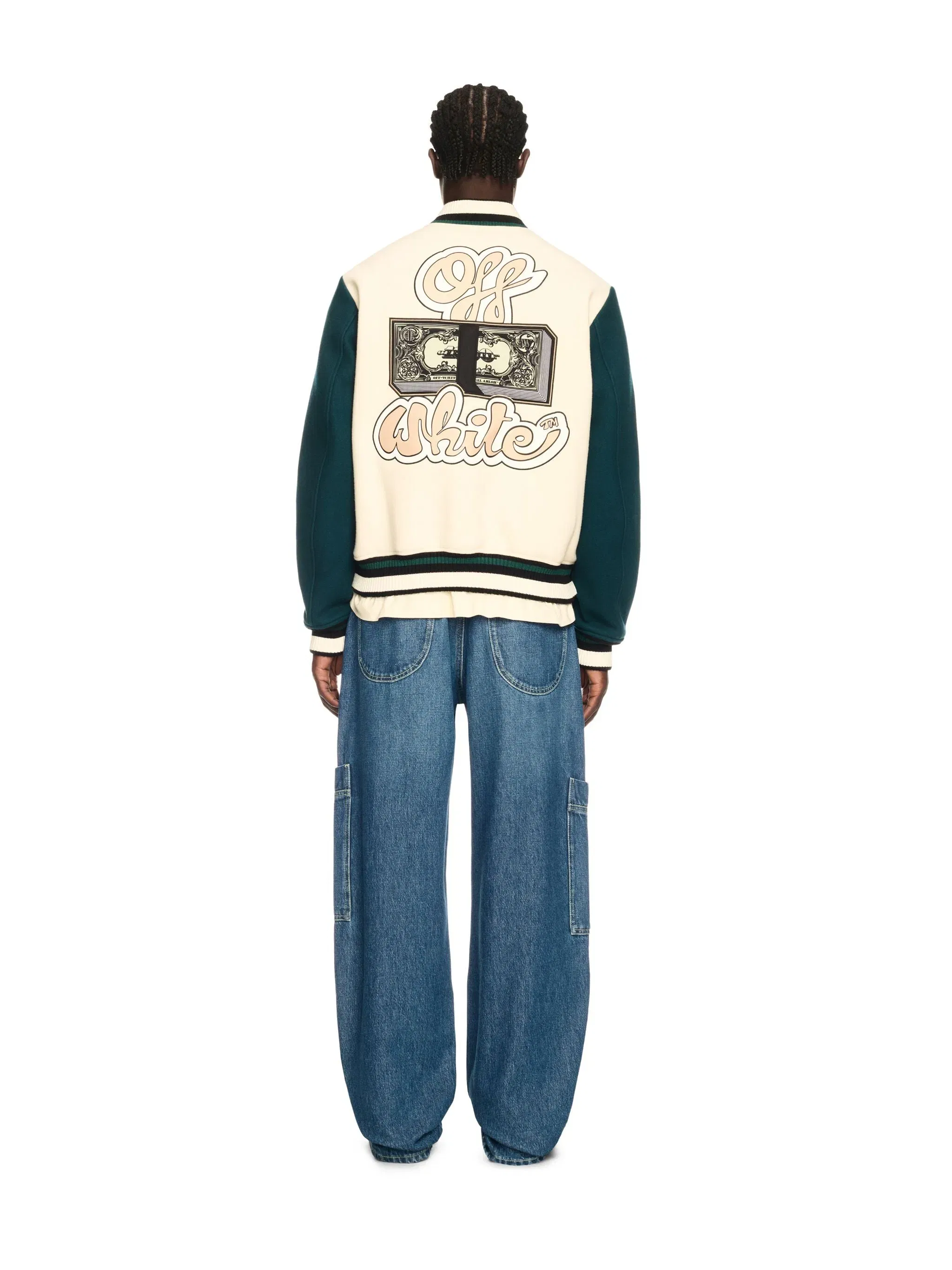 Off White Cash Wool Reg Varsity