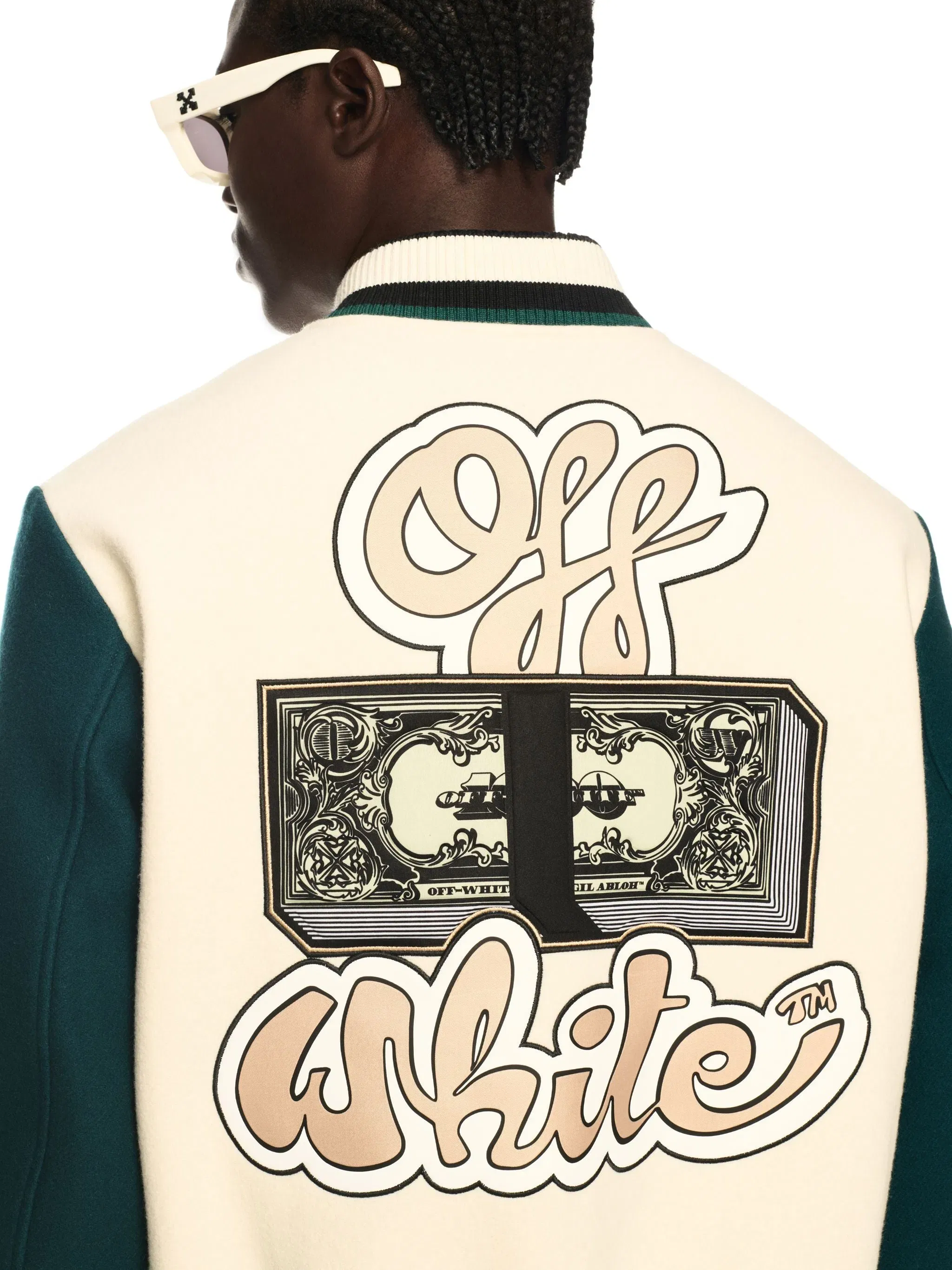 Off White Cash Wool Reg Varsity