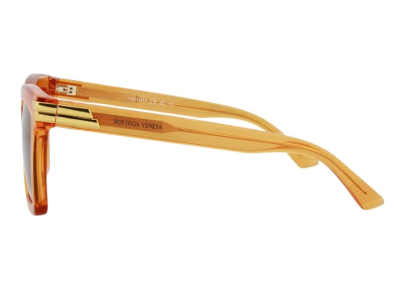 Bottega Veneta Square Sunglasses Orange/Orange(BV1005S-30008310-004)