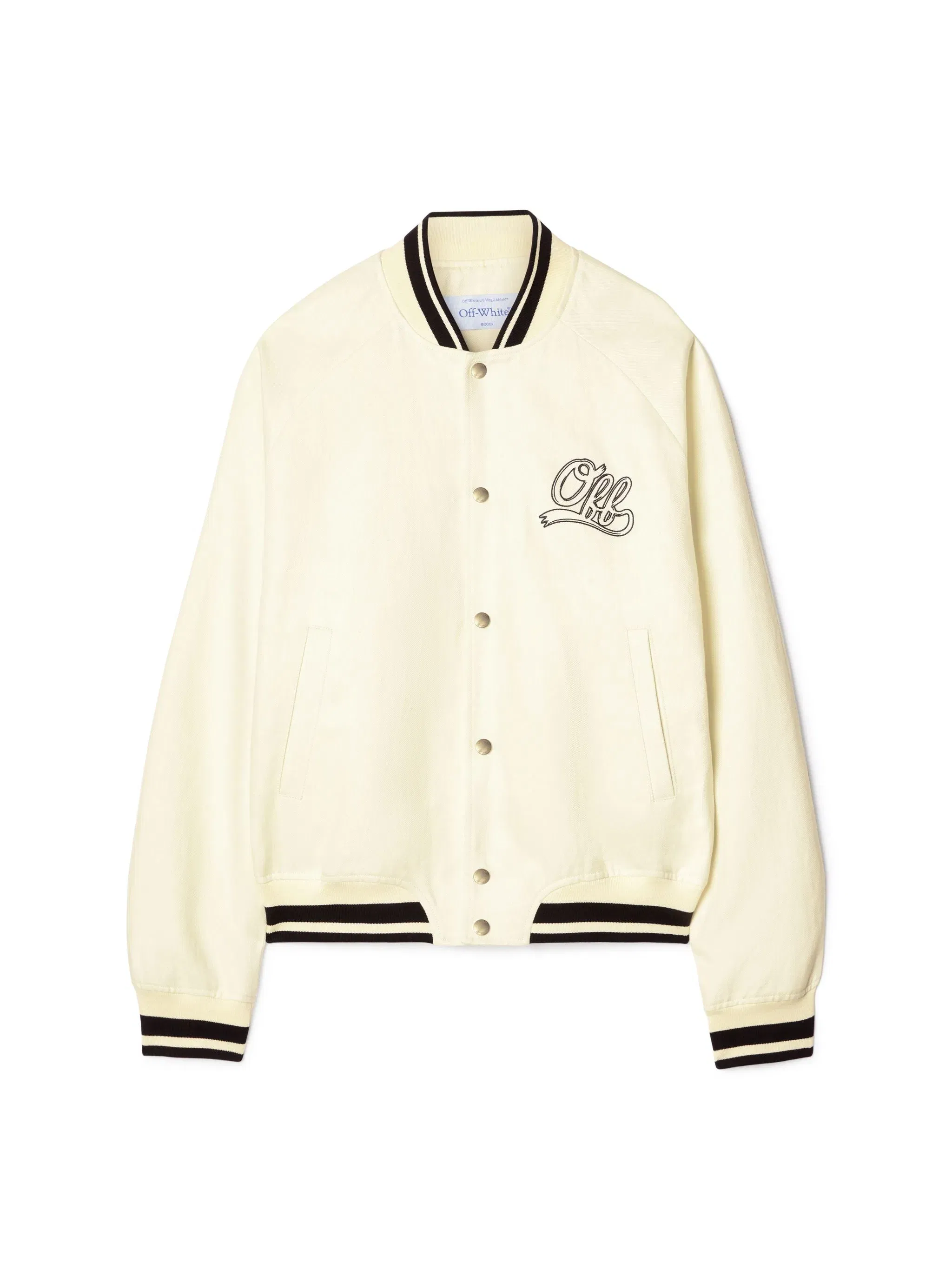 Off White Off Italic Linen Souvenir Var