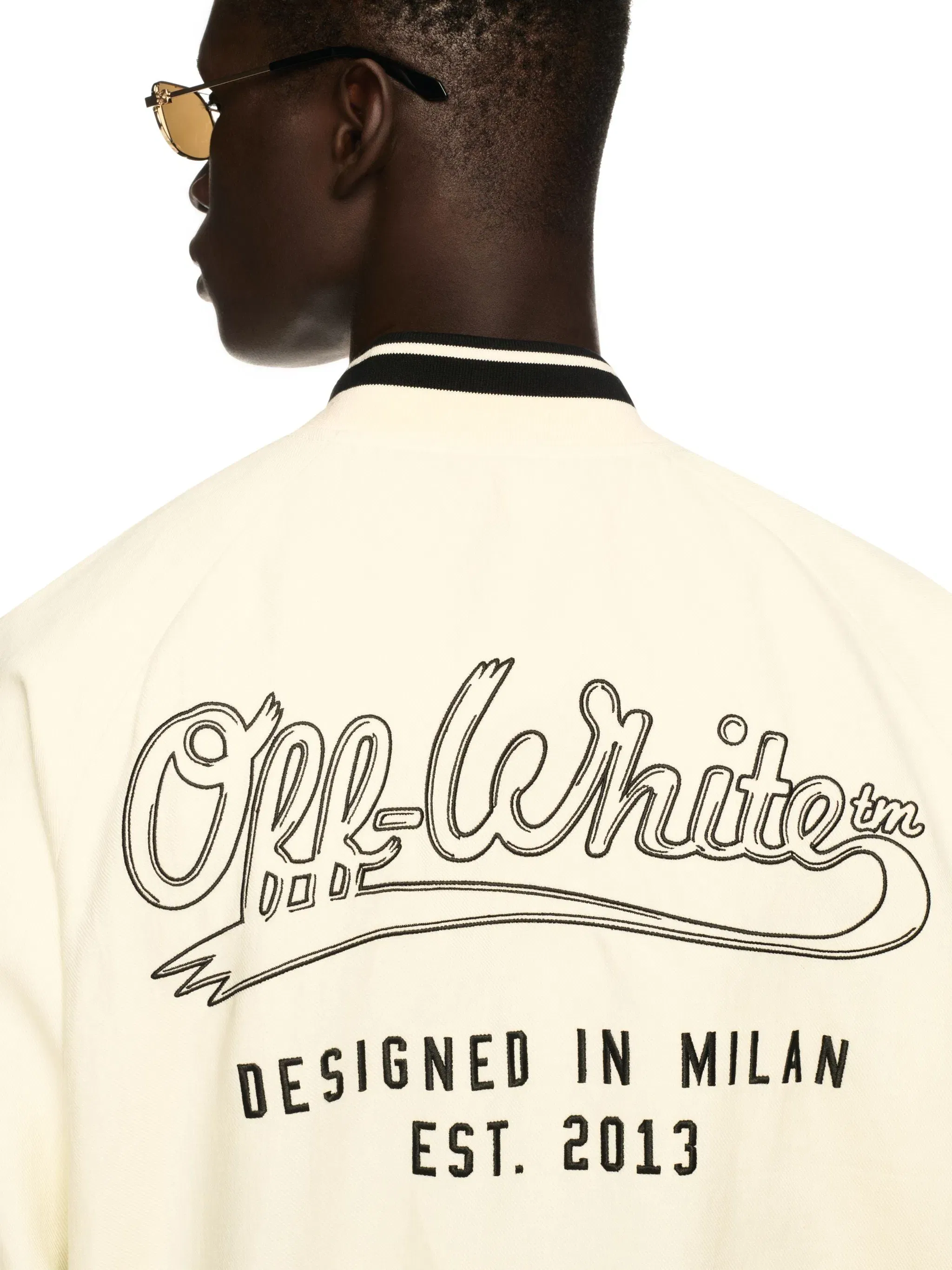 Off White Off Italic Linen Souvenir Var