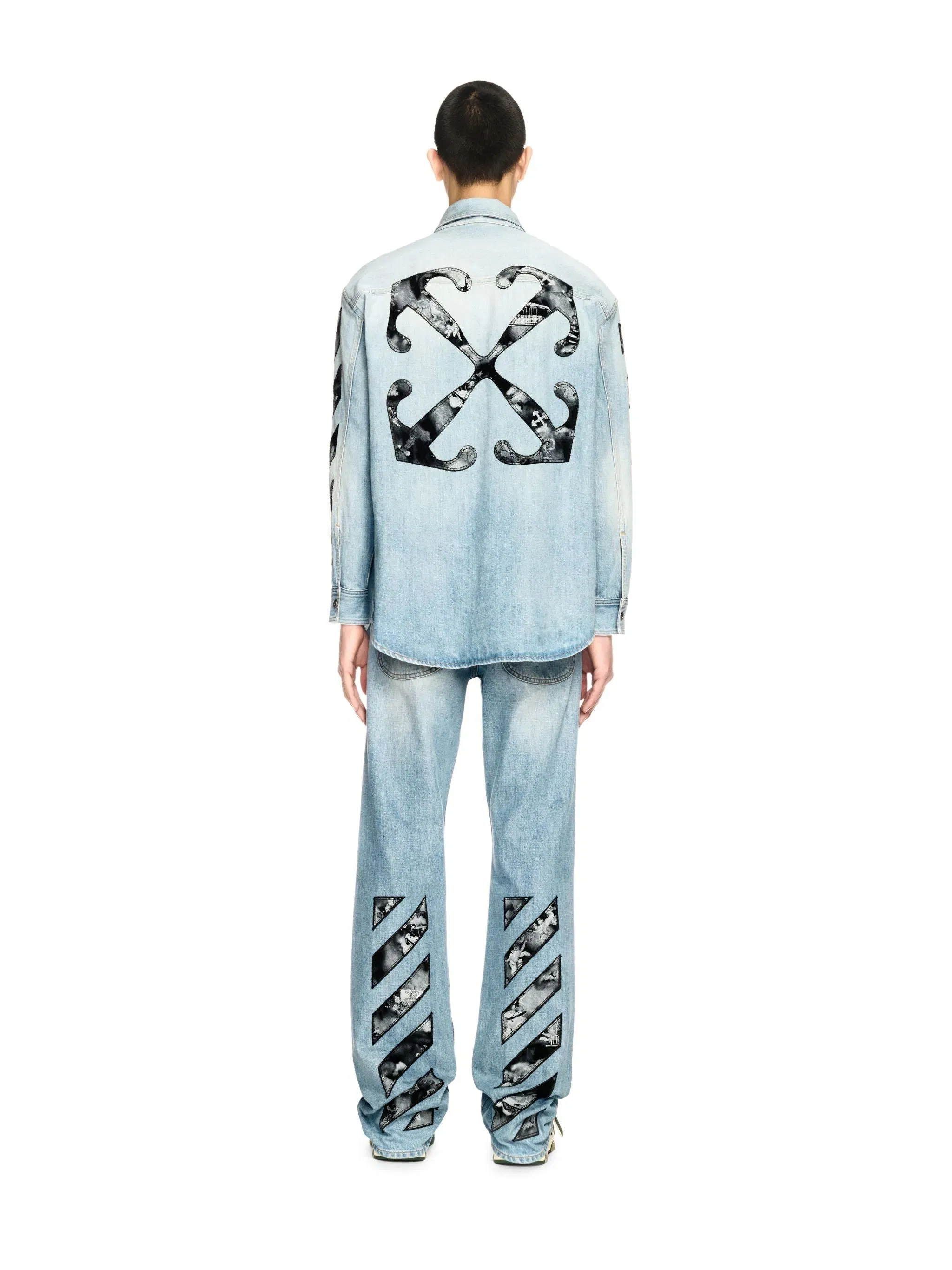 Off White Fresco Diag Arr Den Milit