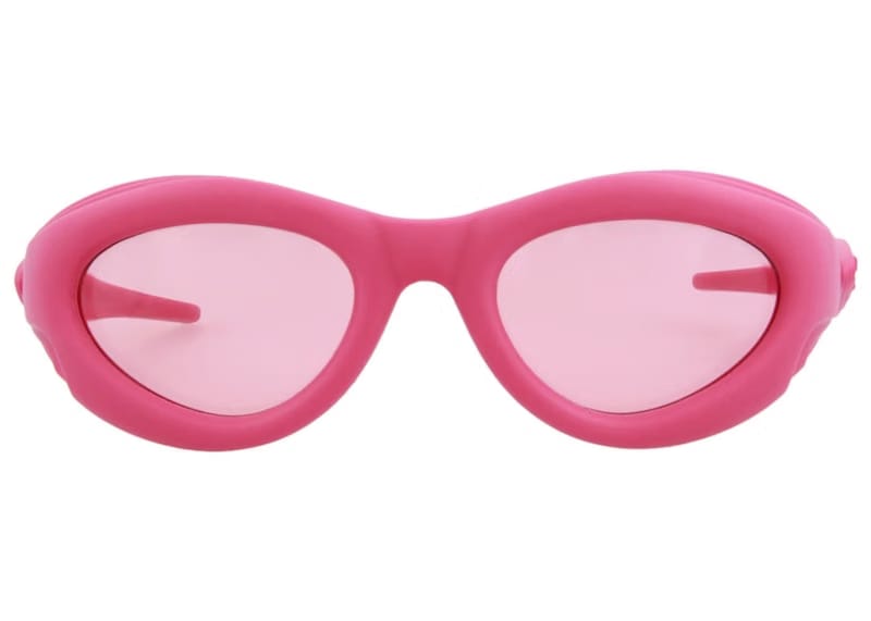 Bottega Veneta Oval-Frame Injection Sunglasses Pink (BV1162S-30013384-001-60133)