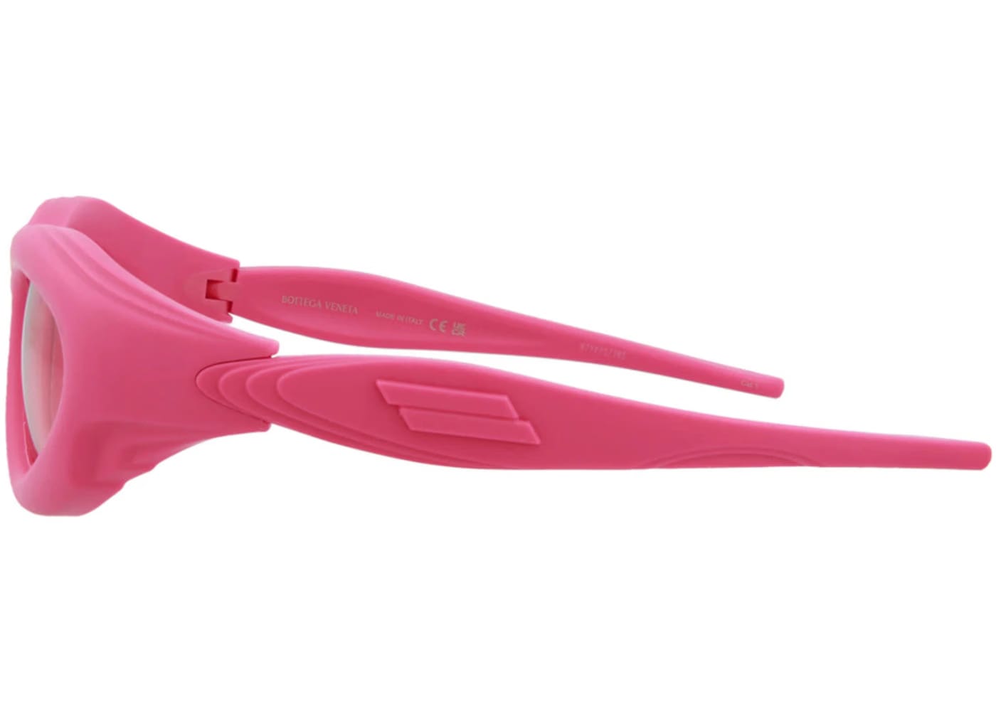 Bottega Veneta Oval-Frame Injection Sunglasses Pink (BV1162S-30013384-001-60133)
