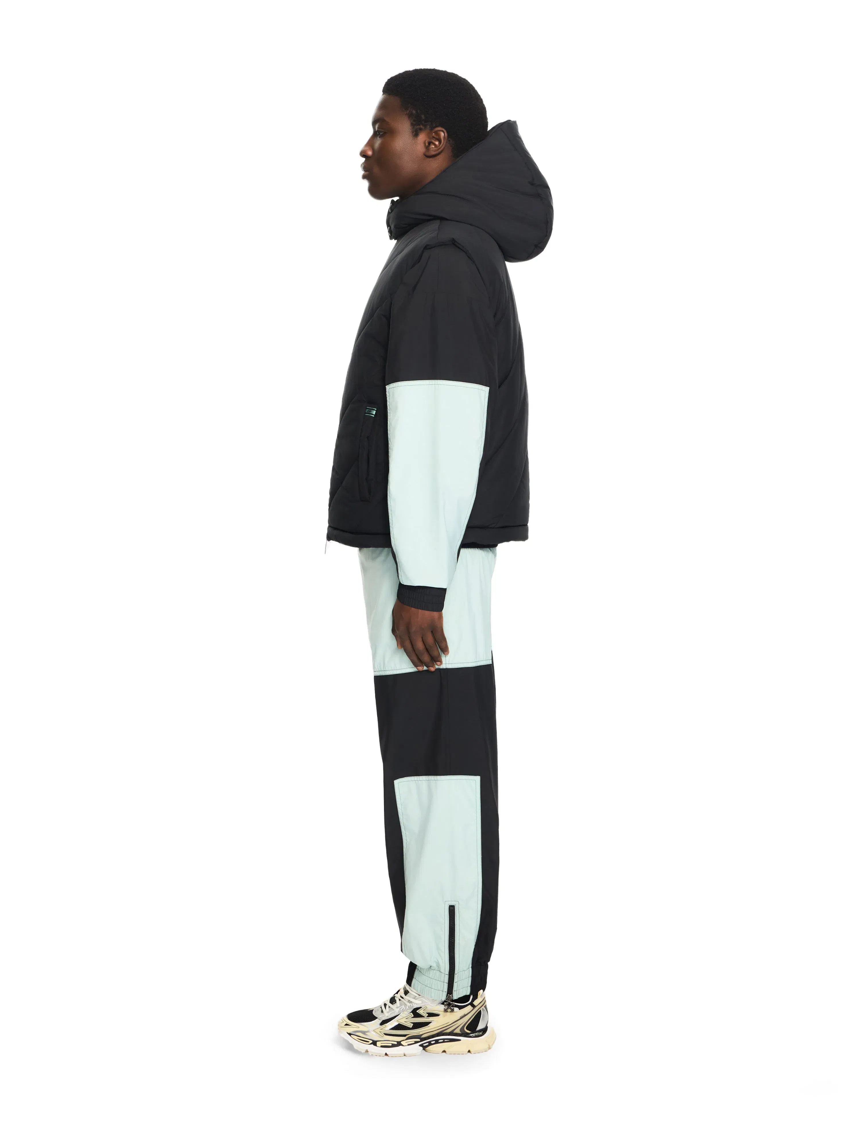 Off White Arrow Diagonal Puffer Vest