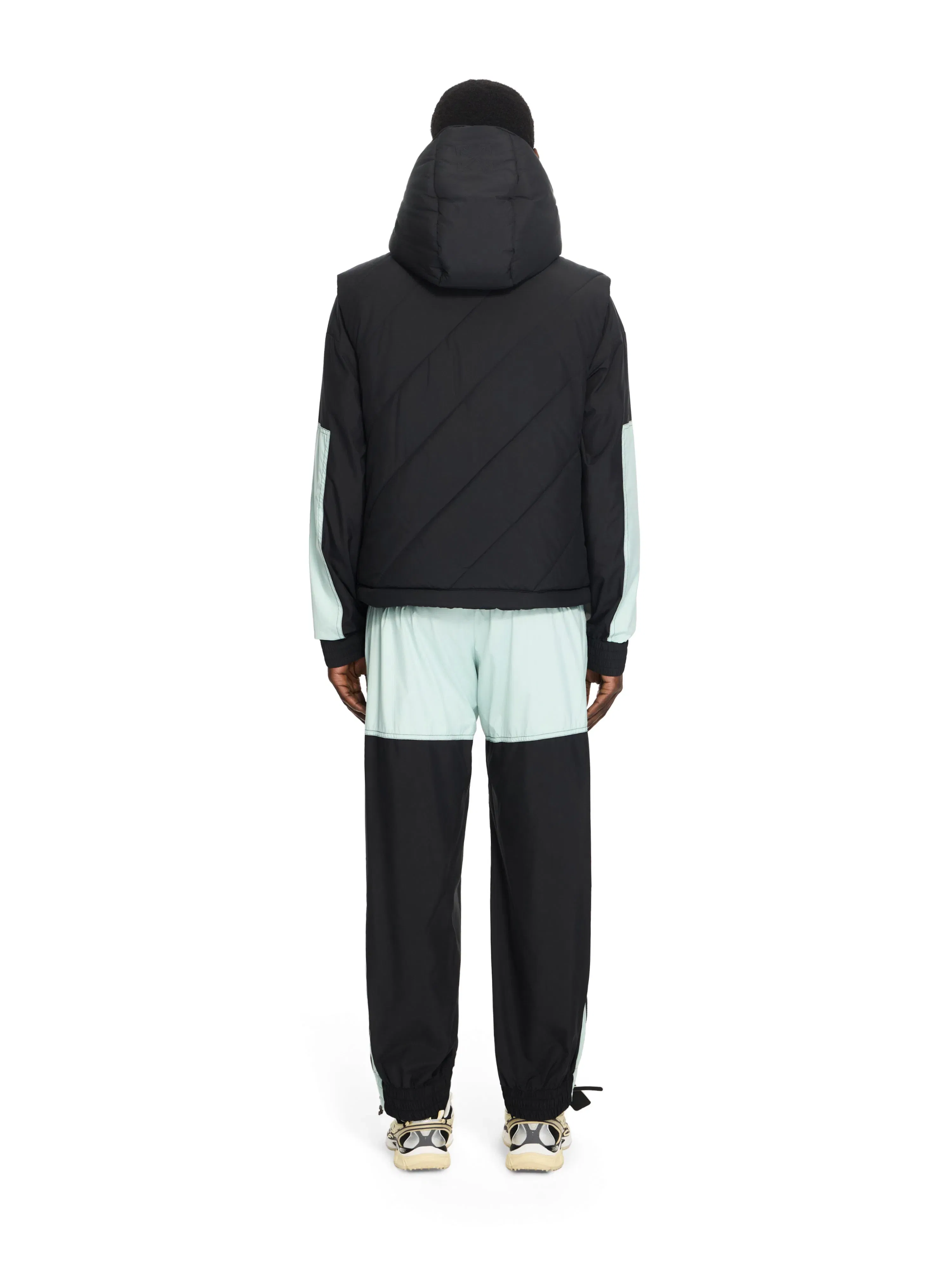 Off White Arrow Diagonal Puffer Vest