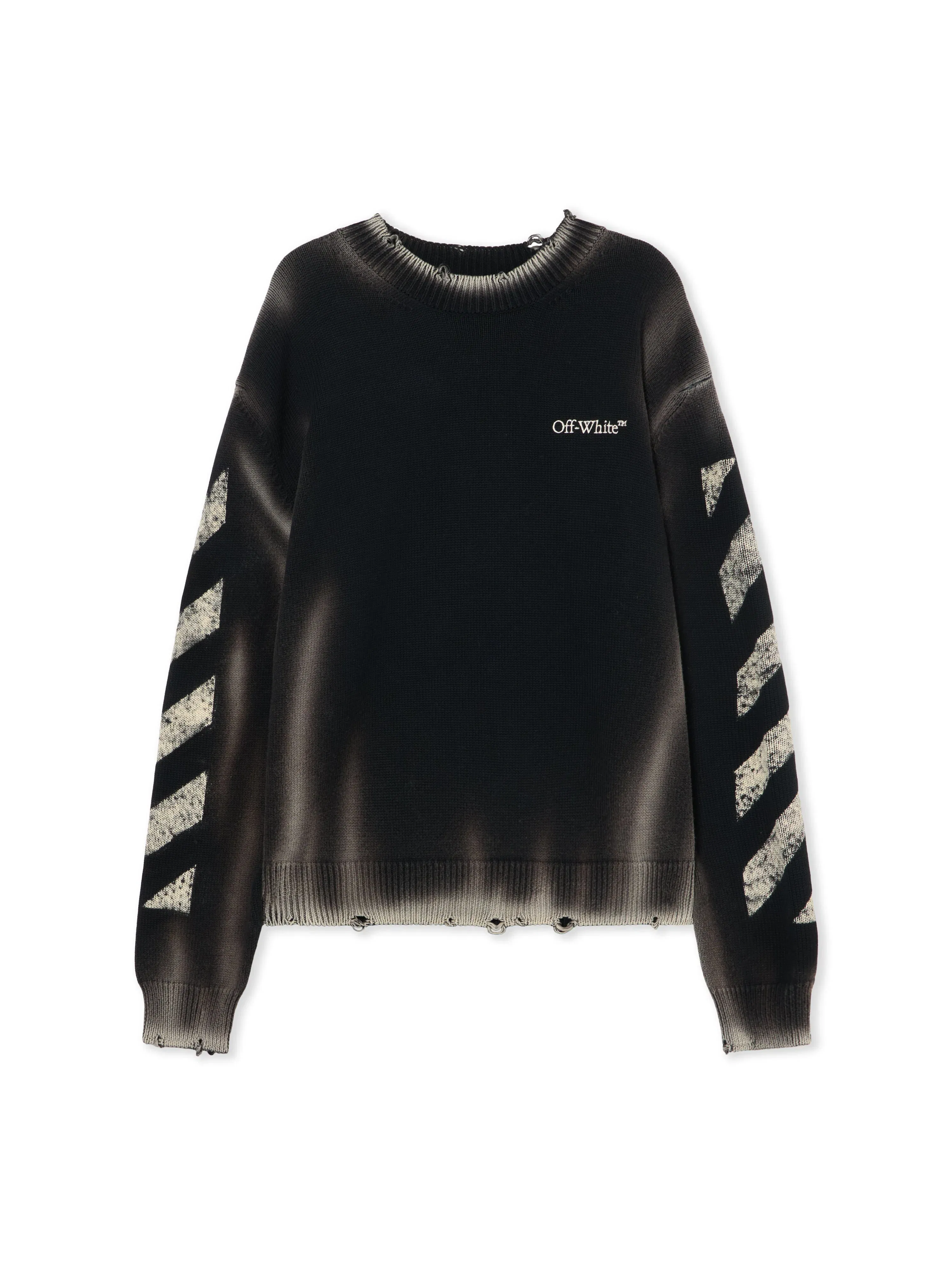 Off White Diag Corrosion Crewneck