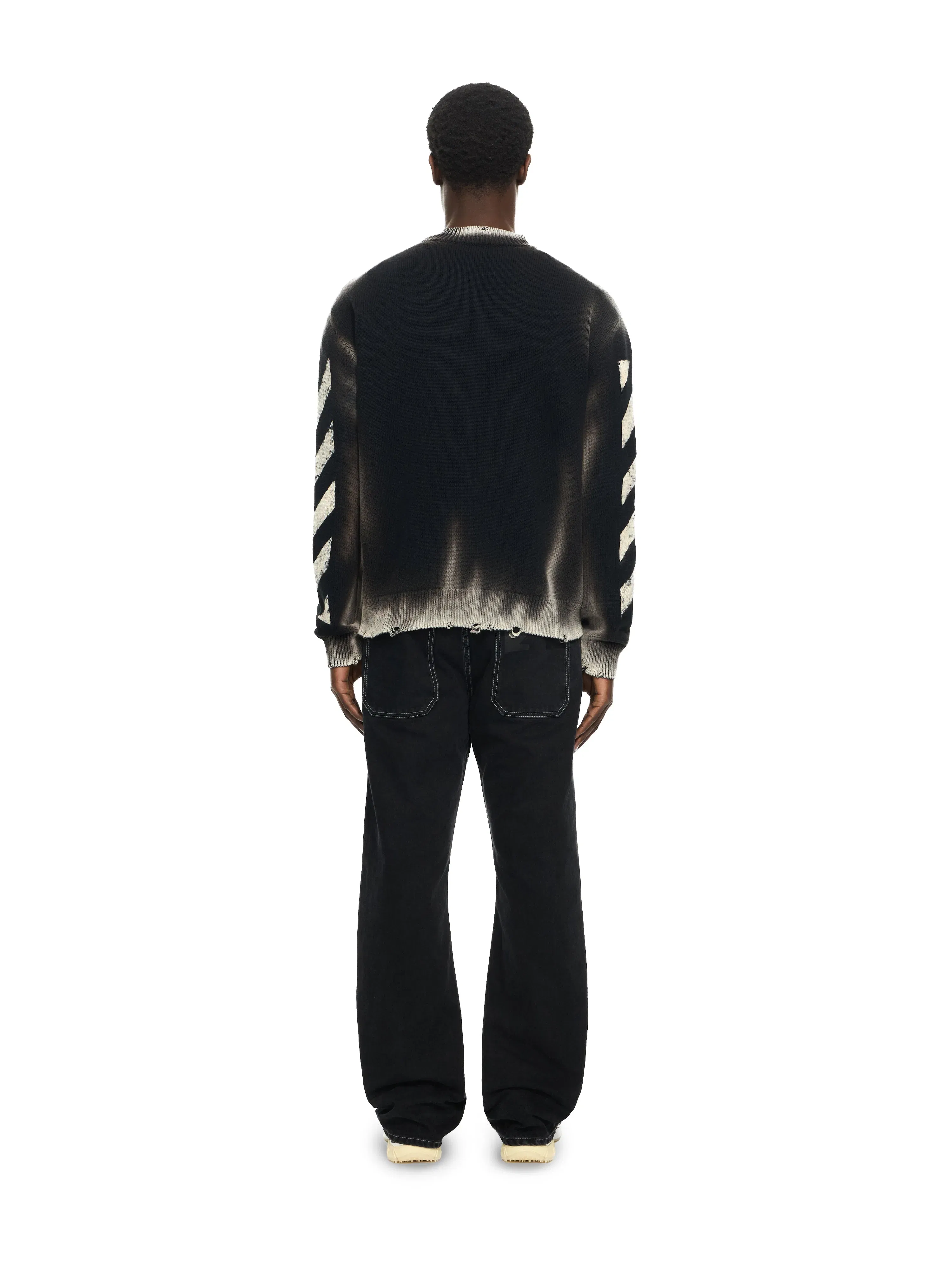 Off White Diag Corrosion Crewneck