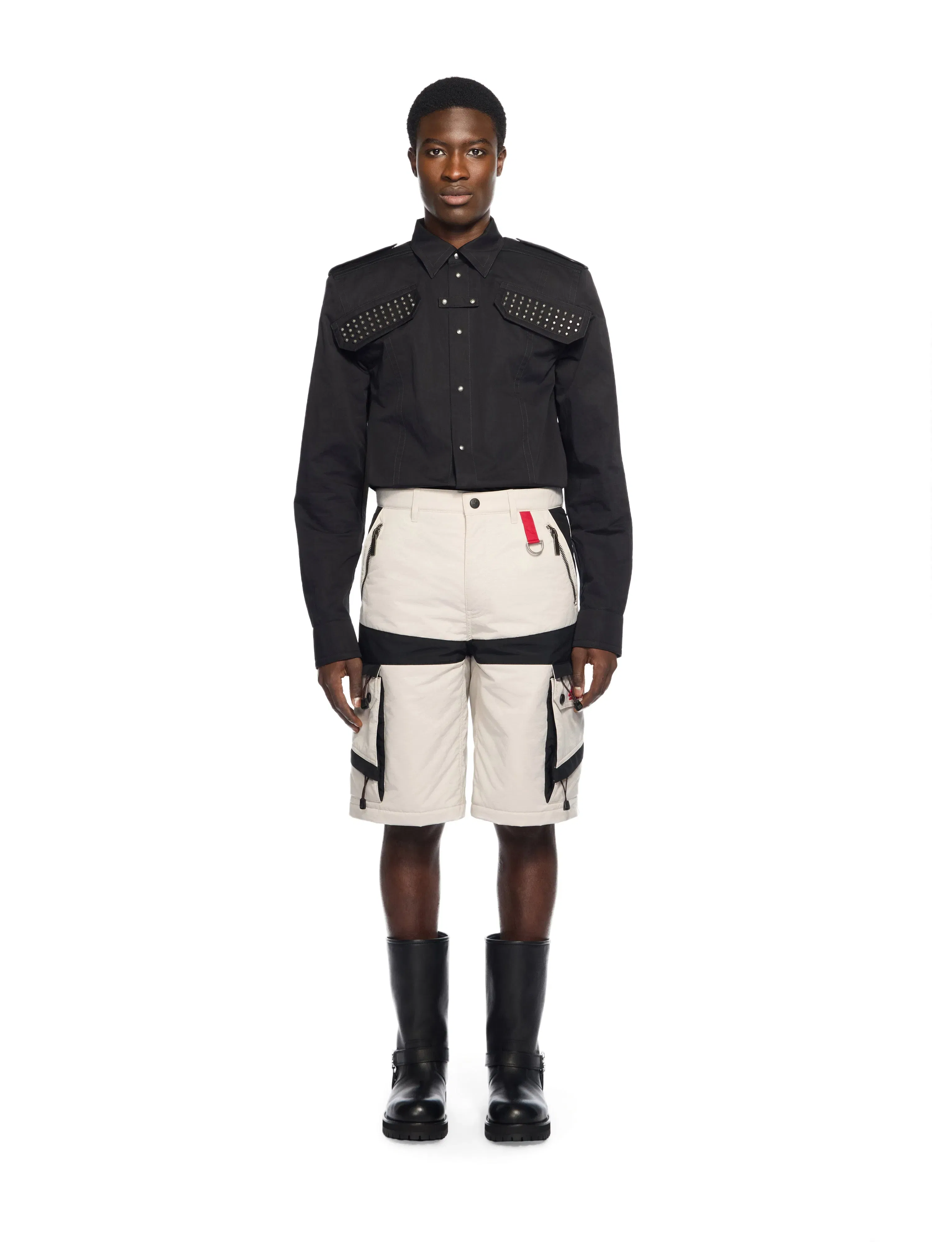 Off White Sporty Nyl Cargo Shorts