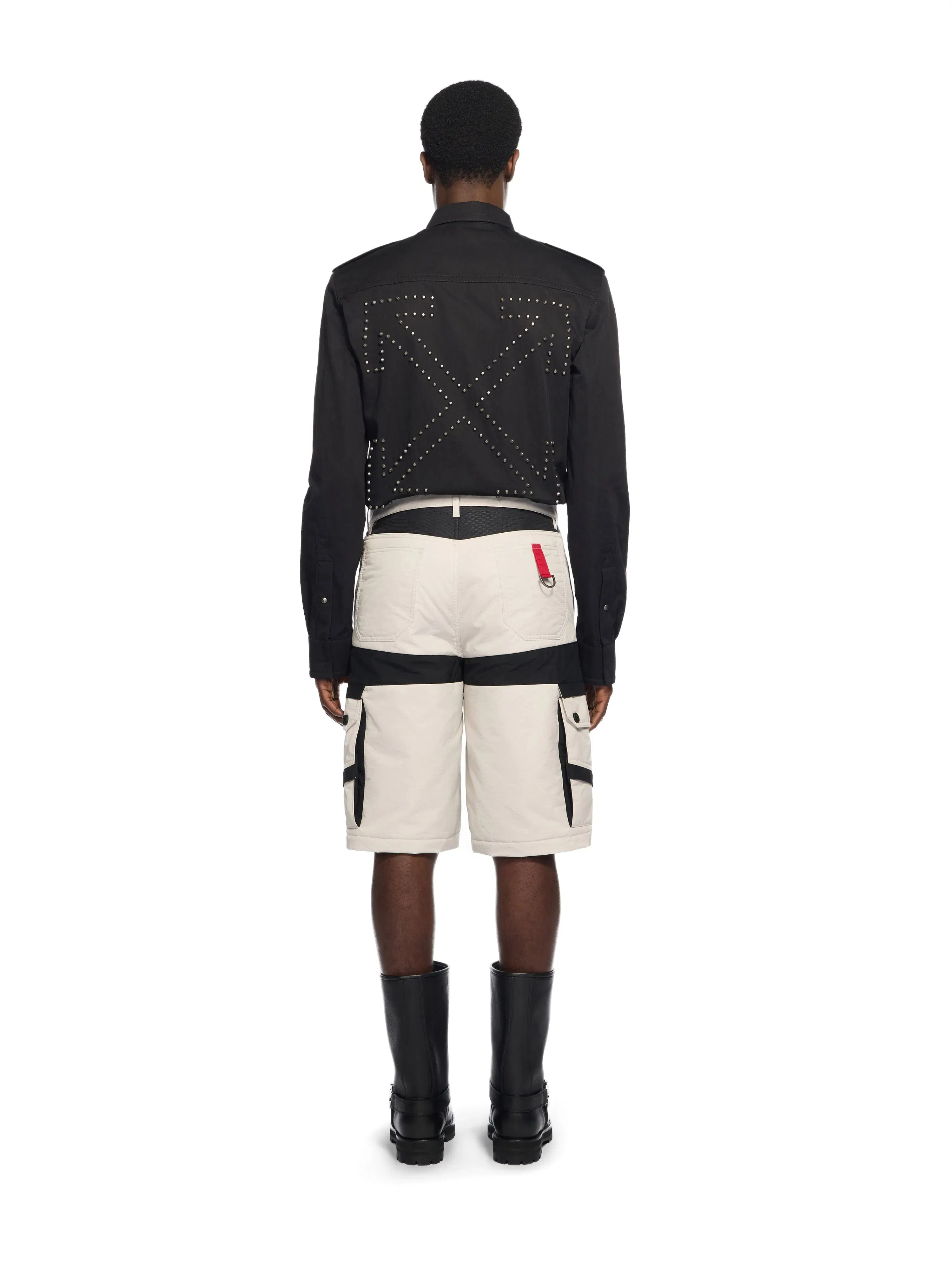 Off White Sporty Nyl Cargo Shorts