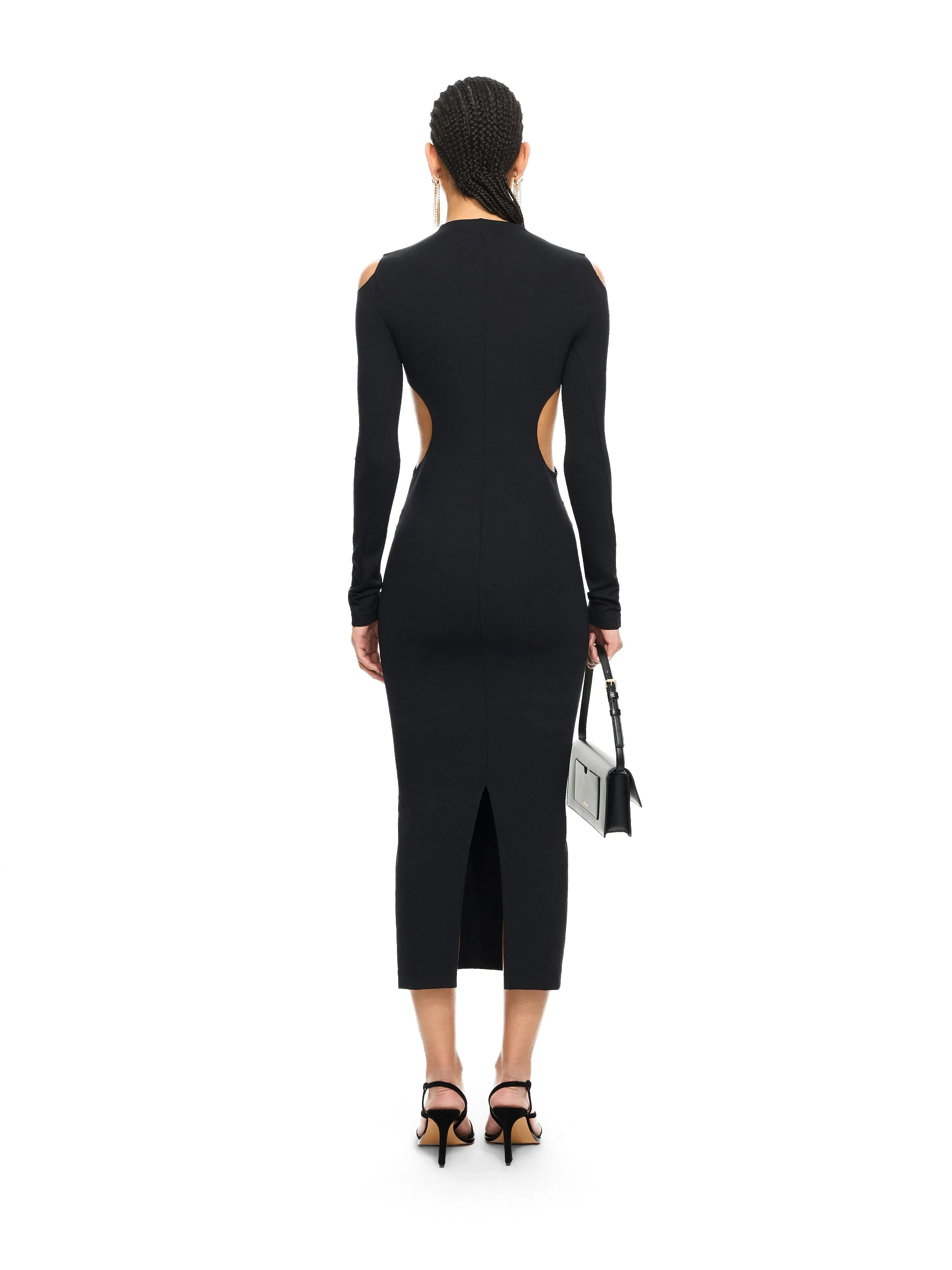 Off White Sleek Meteor Dress