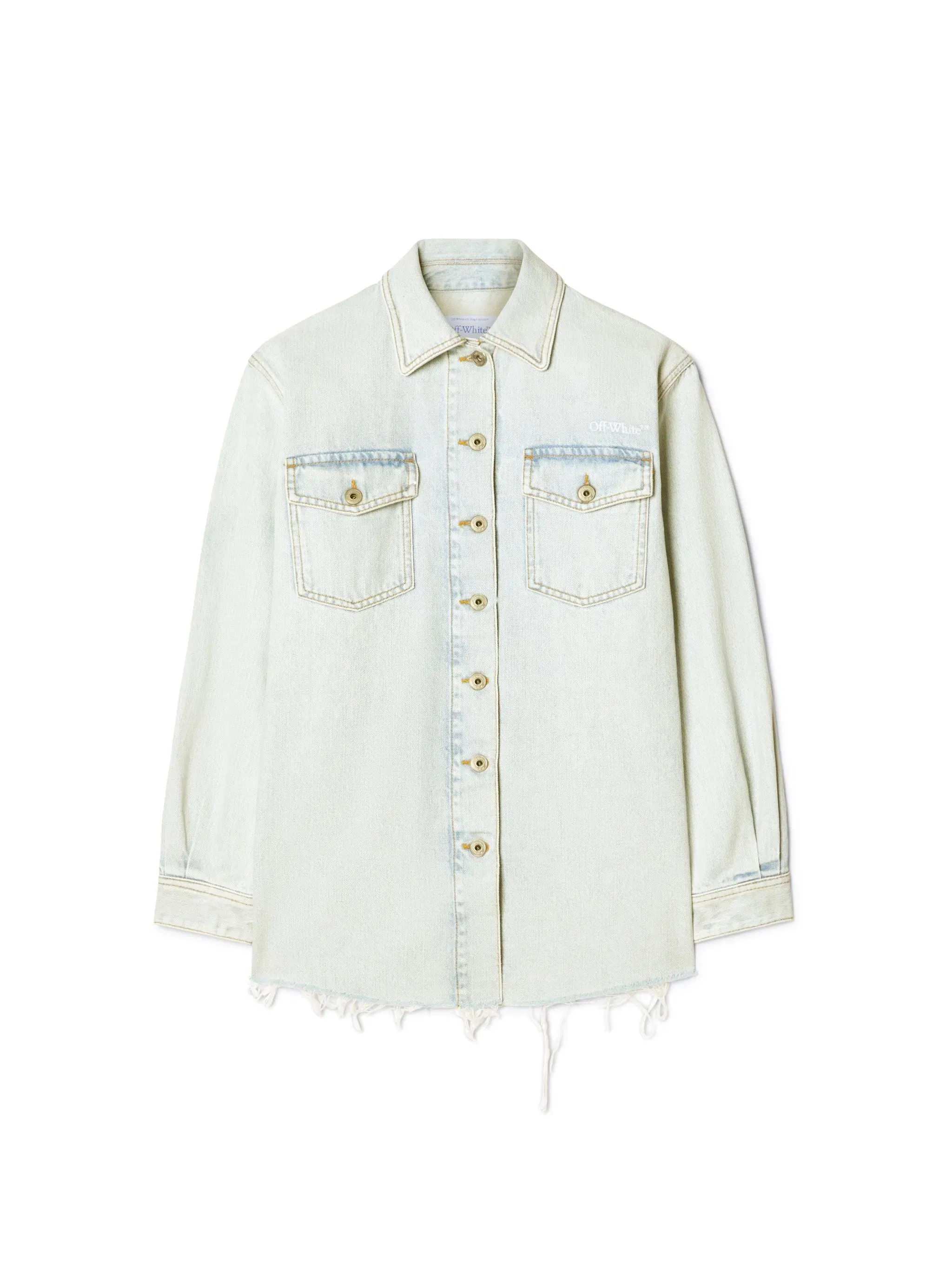 Off White Fresco Arrow Denim Shirt Jkt