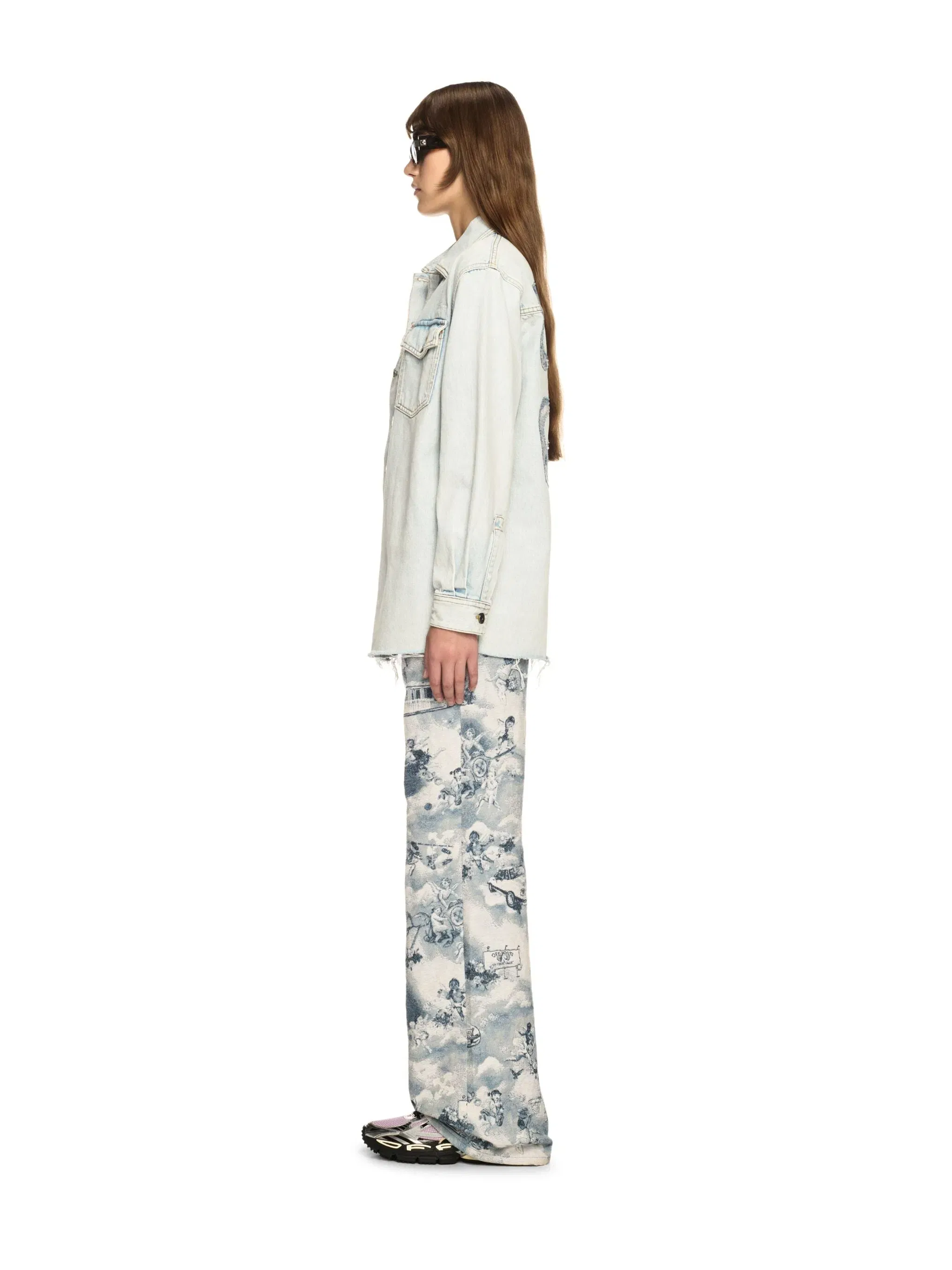 Off White Fresco Arrow Denim Shirt Jkt