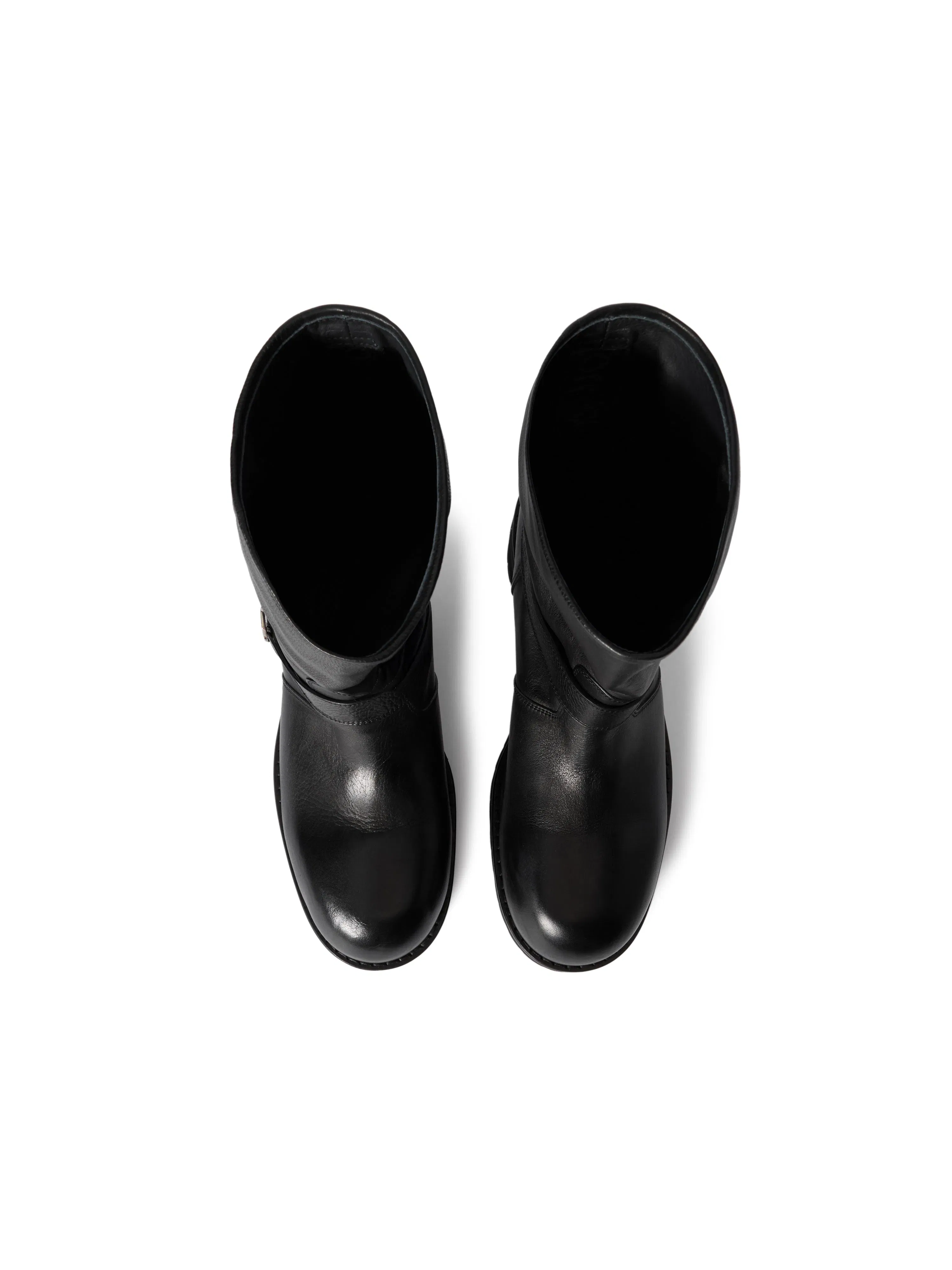 Off White Off Track Leather Boots