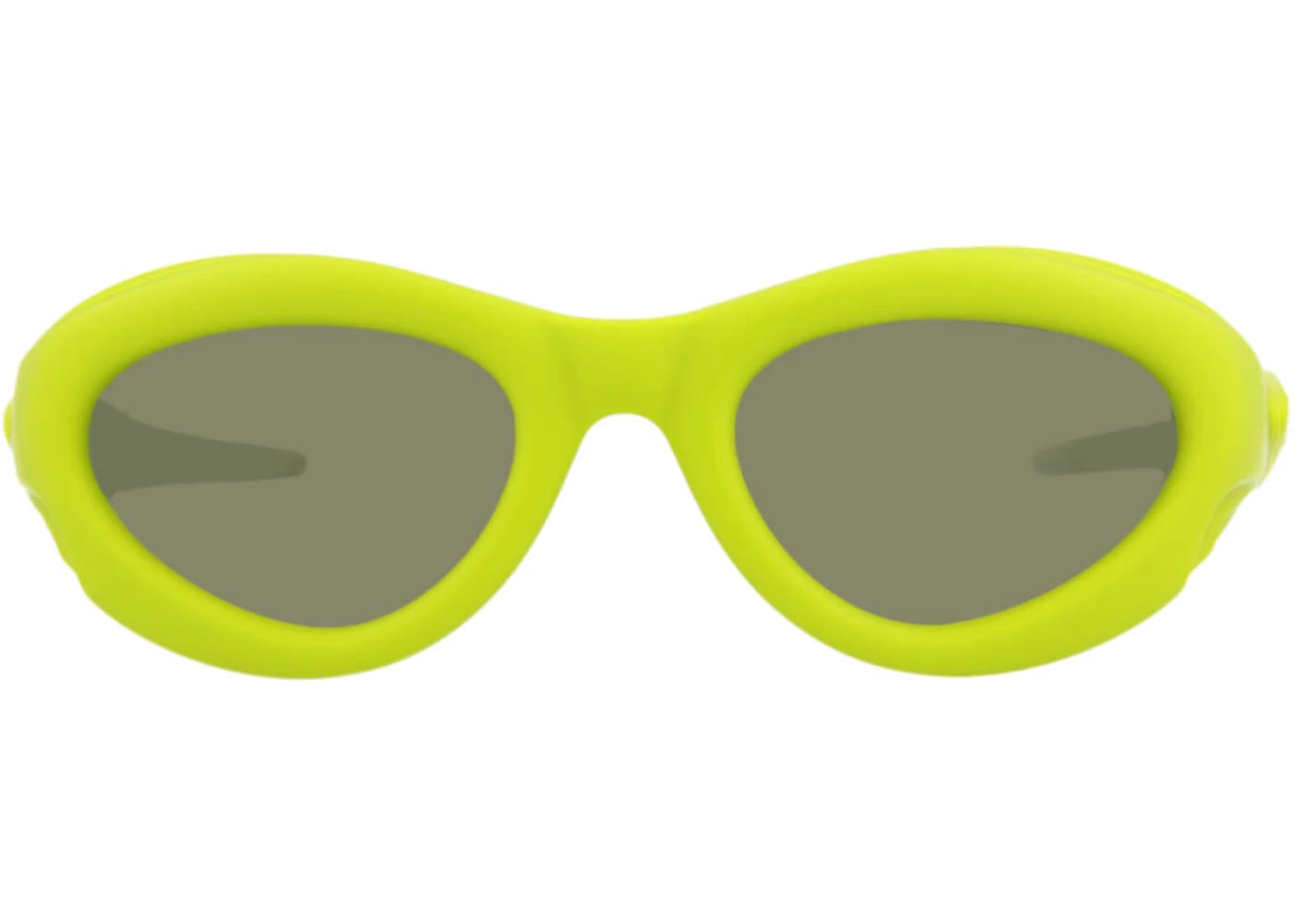 Bottega Veneta Round Oval Sunglasses Green/Green/Green (BV1162S-30013384-003)
