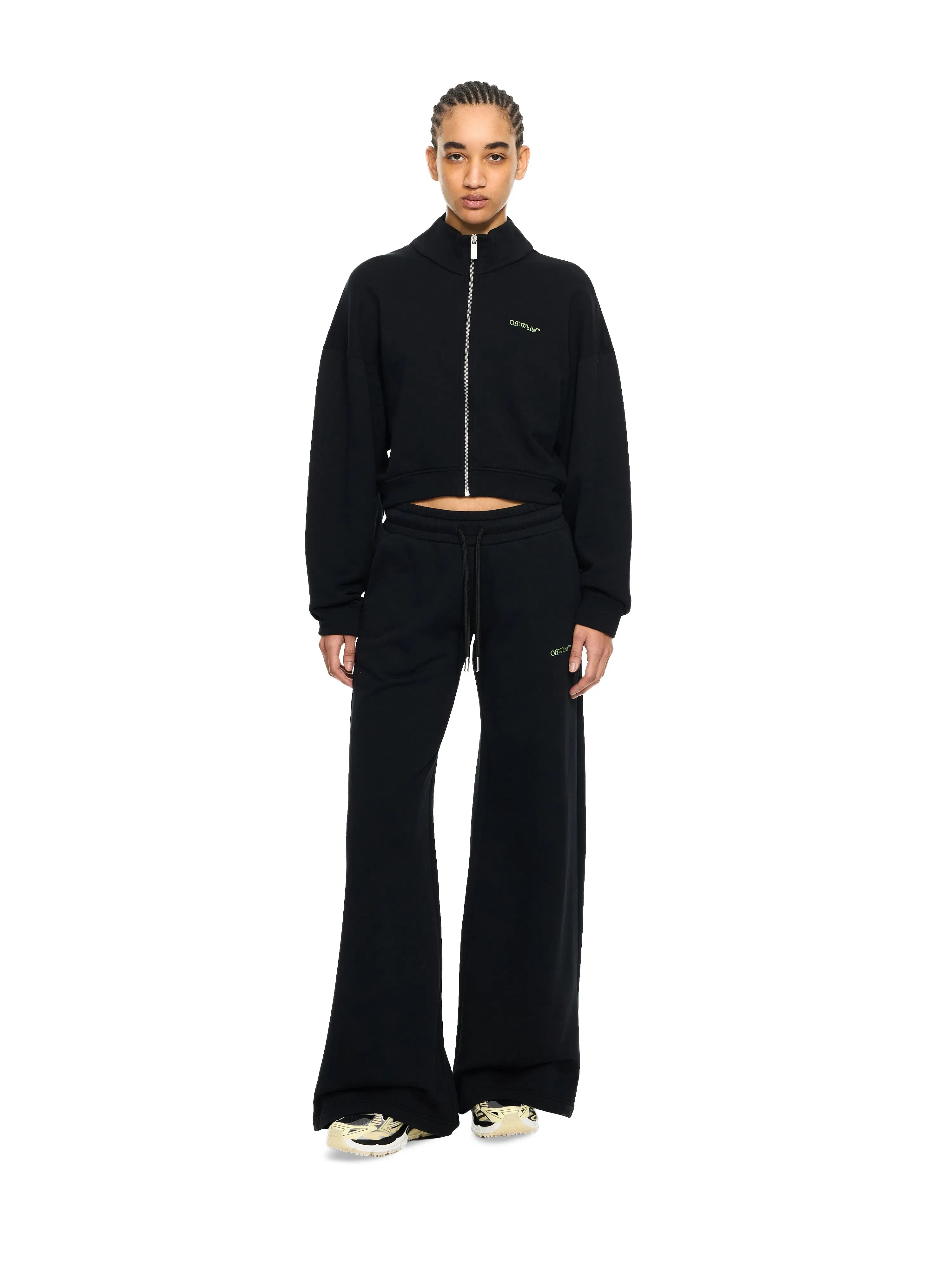 Off White Arrow Leaves Zip Up
