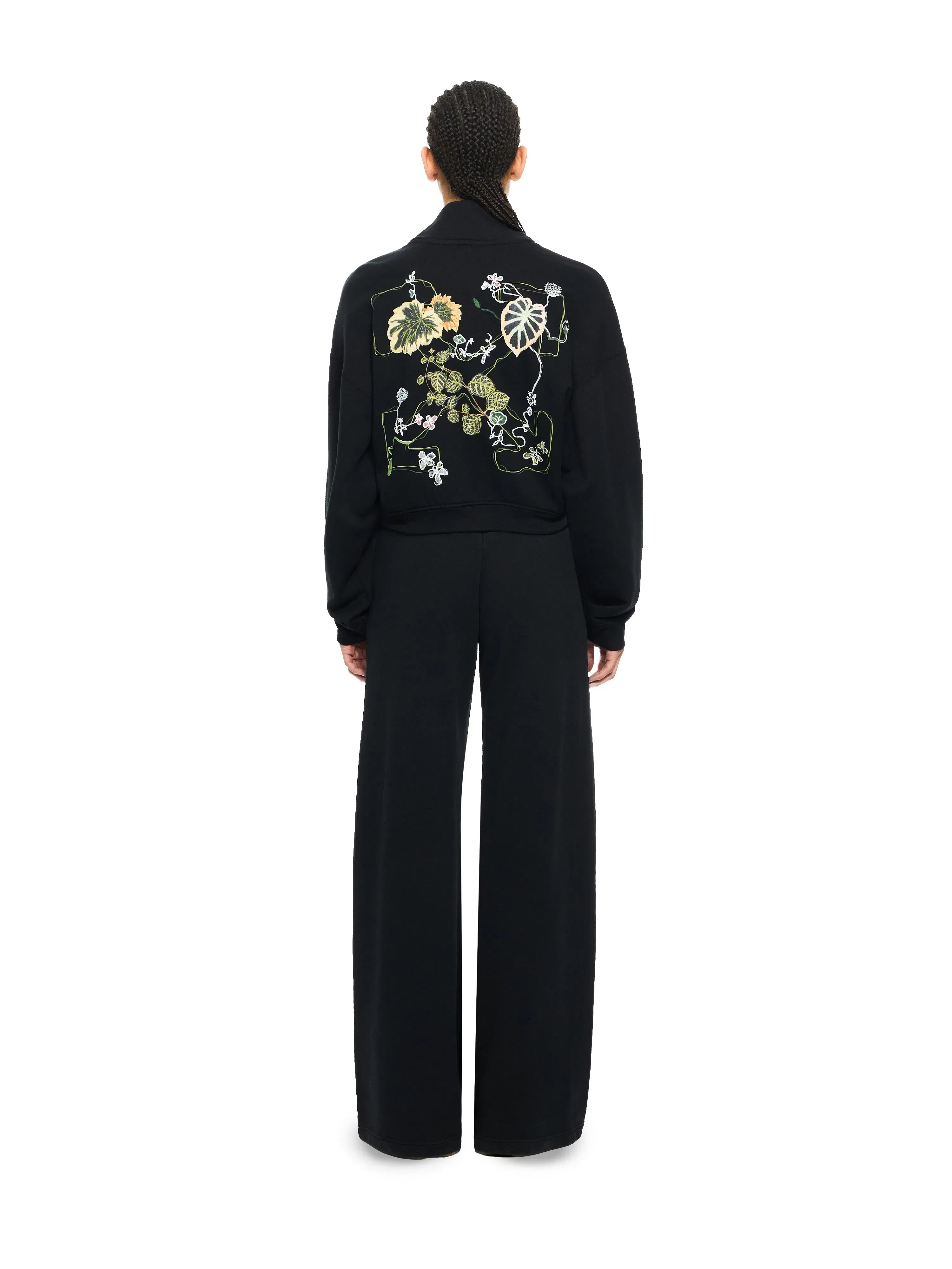 Off White Arrow Leaves Zip Up