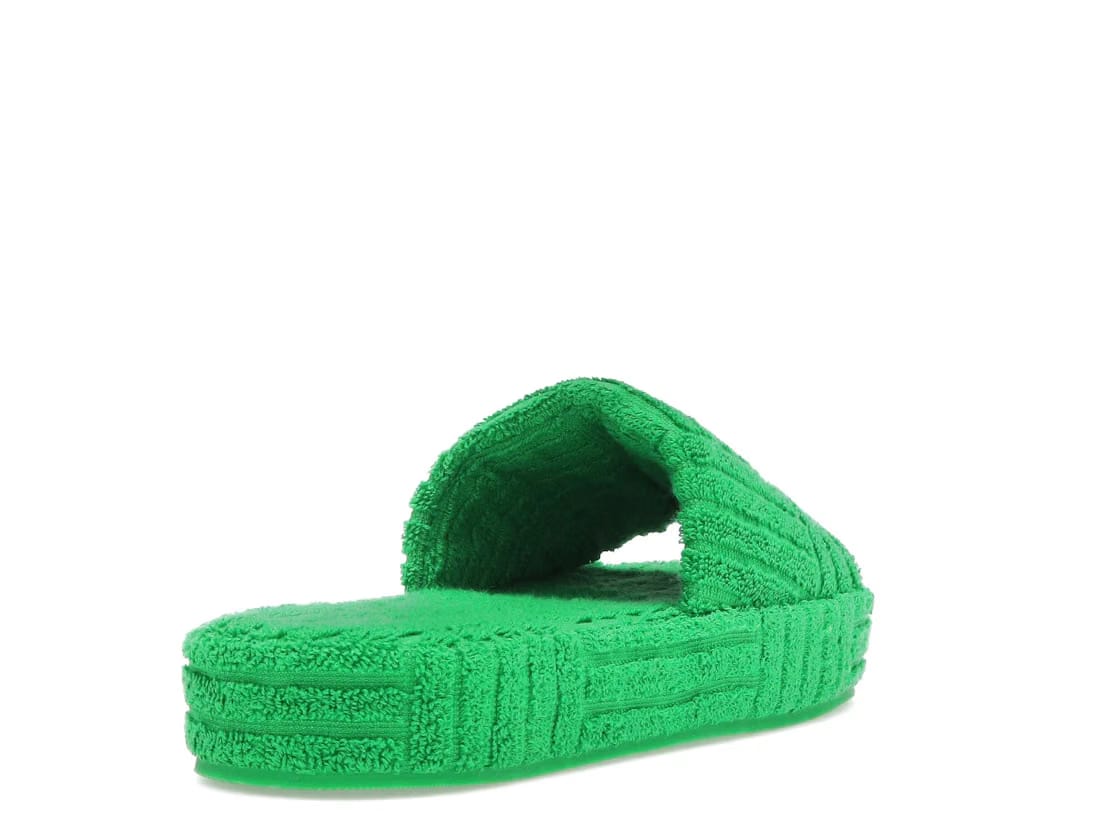 Bottega Veneta Resort Sponge Slide Grass