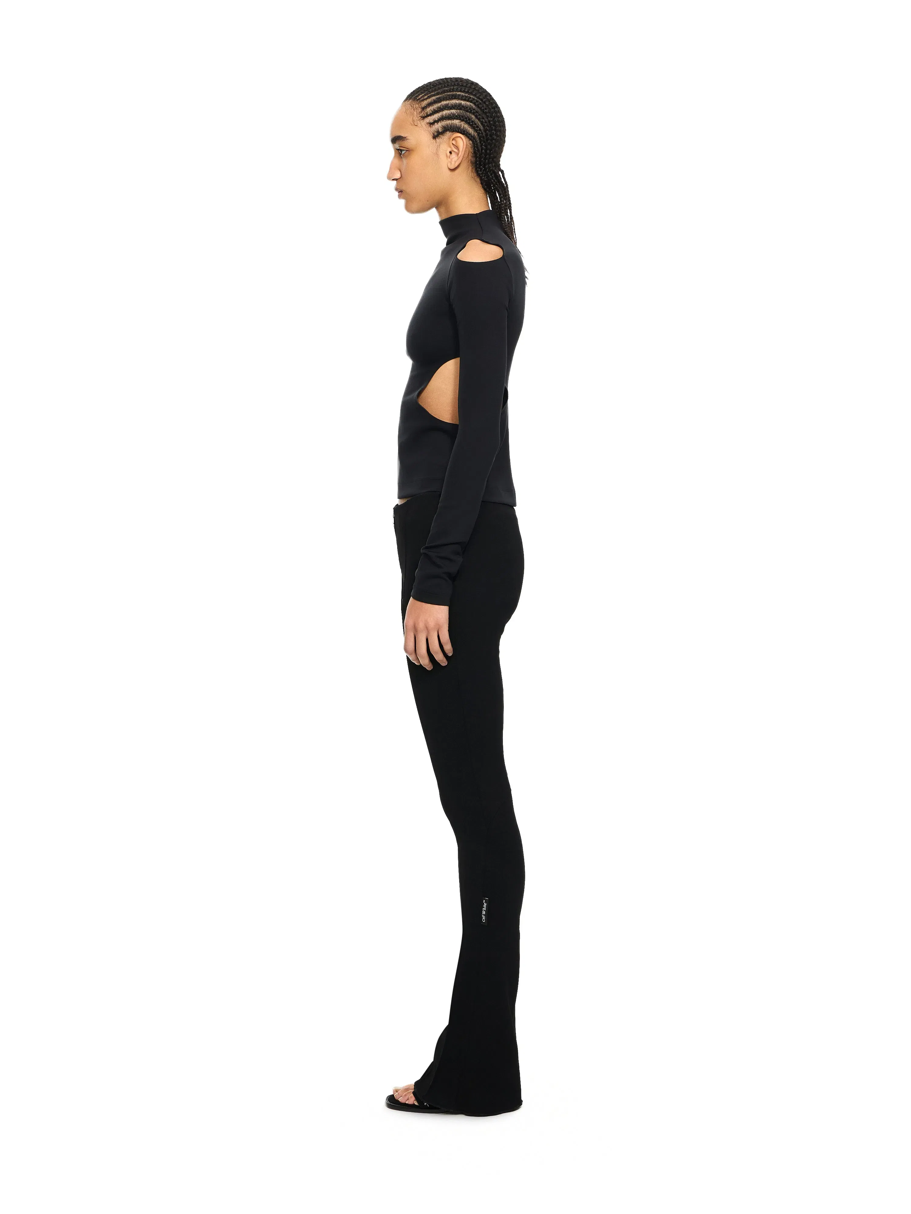 Off White Sleek Meteor Longsleeved Top