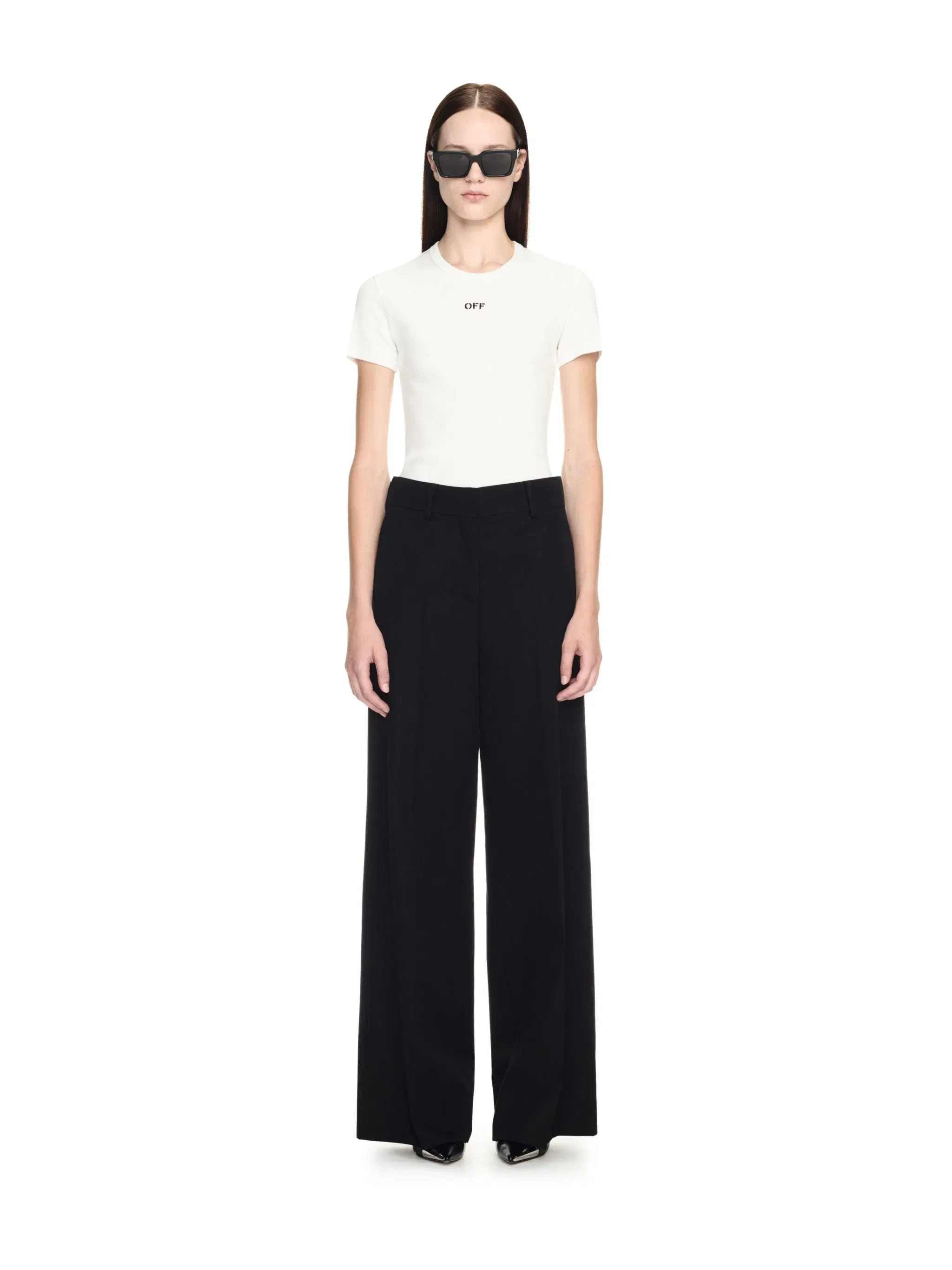 Off White Wo Formal Over Pant