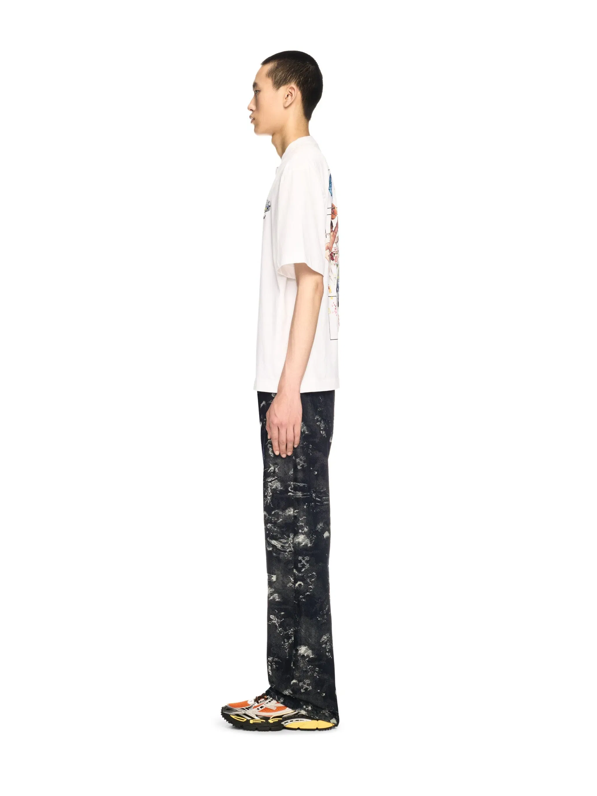Off White Fresco Jacq Relaxed Jeans