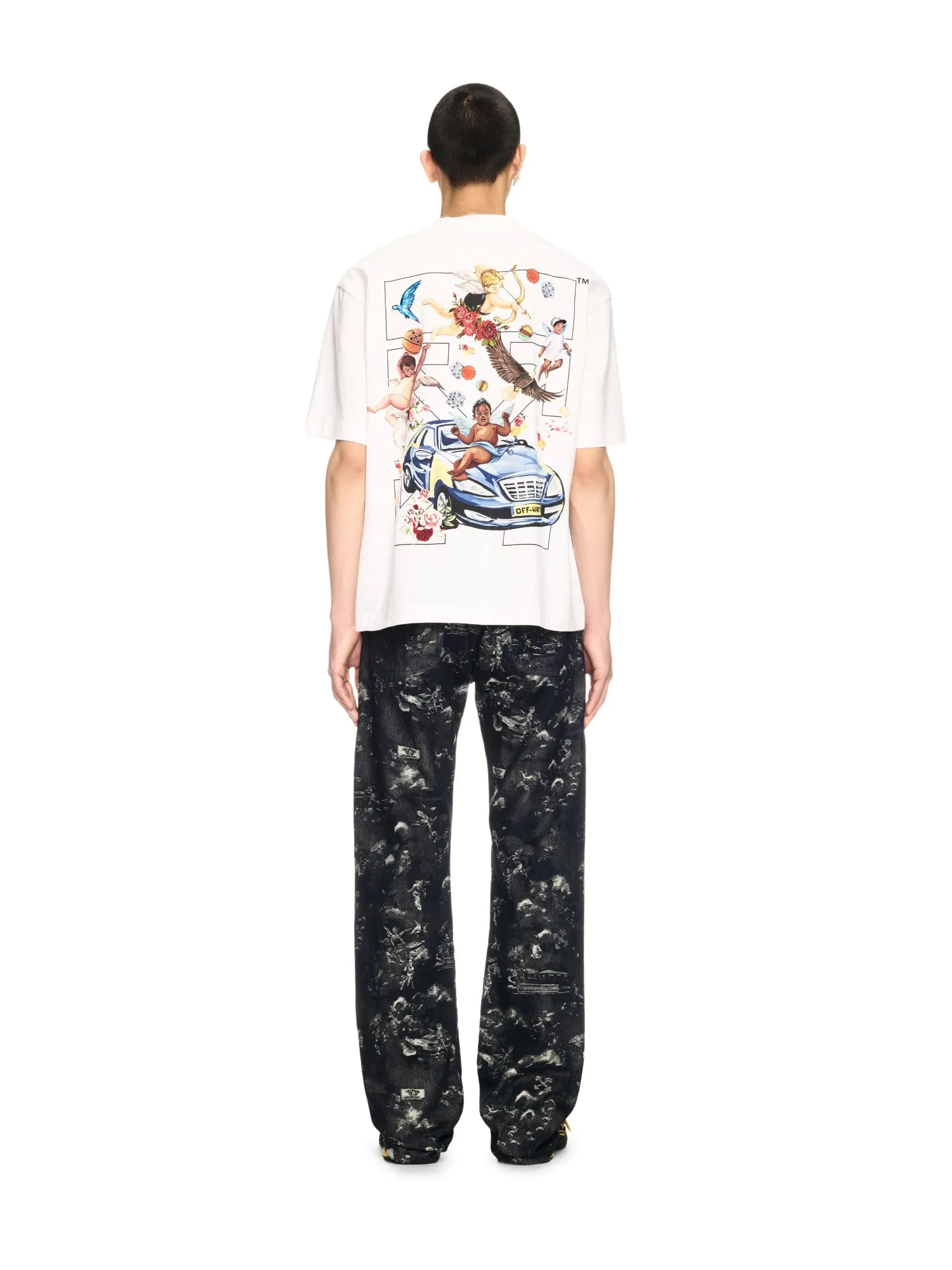 Off White Fresco Jacq Relaxed Jeans